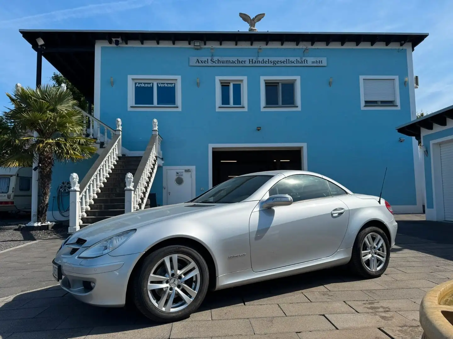 Mercedes-Benz SLK 200 Kompressor Automatik Garantie+TÜV neu! Argento - 1