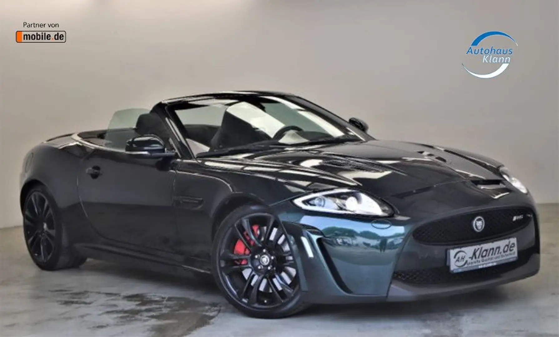 Jaguar XKR S 5.0 V8K 551PS Cabriolet 1.Hand DEUTSCH Verde - 1