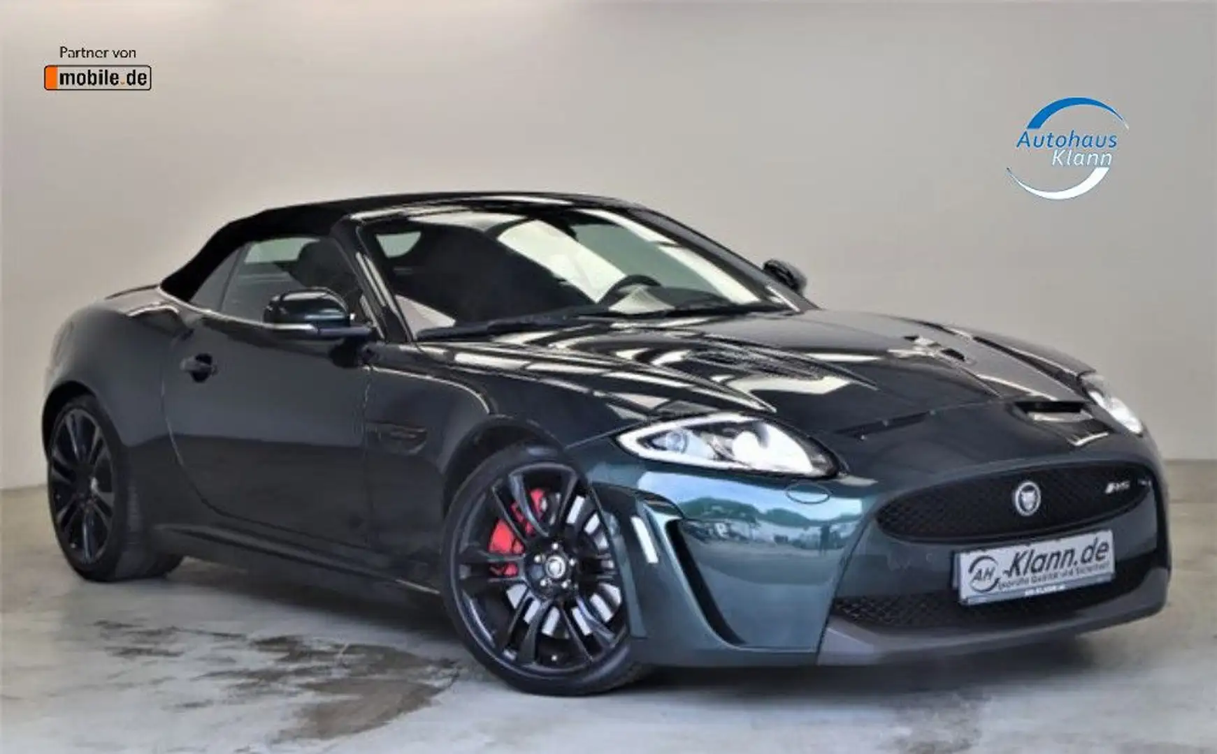 Jaguar XKR S 5.0 V8K 551PS Cabriolet 1.Hand DEUTSCH Verde - 2