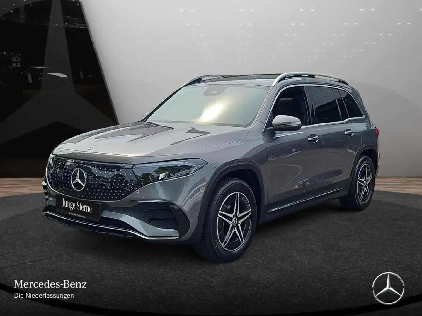Mercedes-Benz EQB 300 4M AMG+ADVANCED+AHK+PANO+KAMERA+MEMORY Grau - 2
