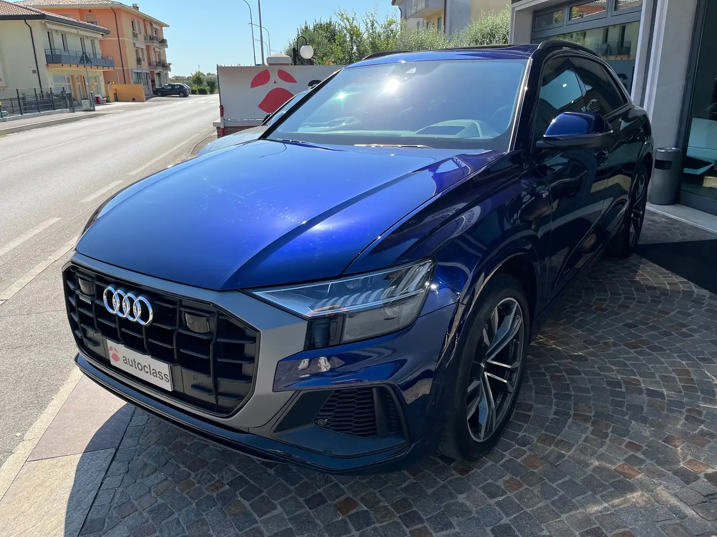 Audi Q8 50tdi mhev 286cv quattro tiptronic S-LINE-FULL! Blauw - 2