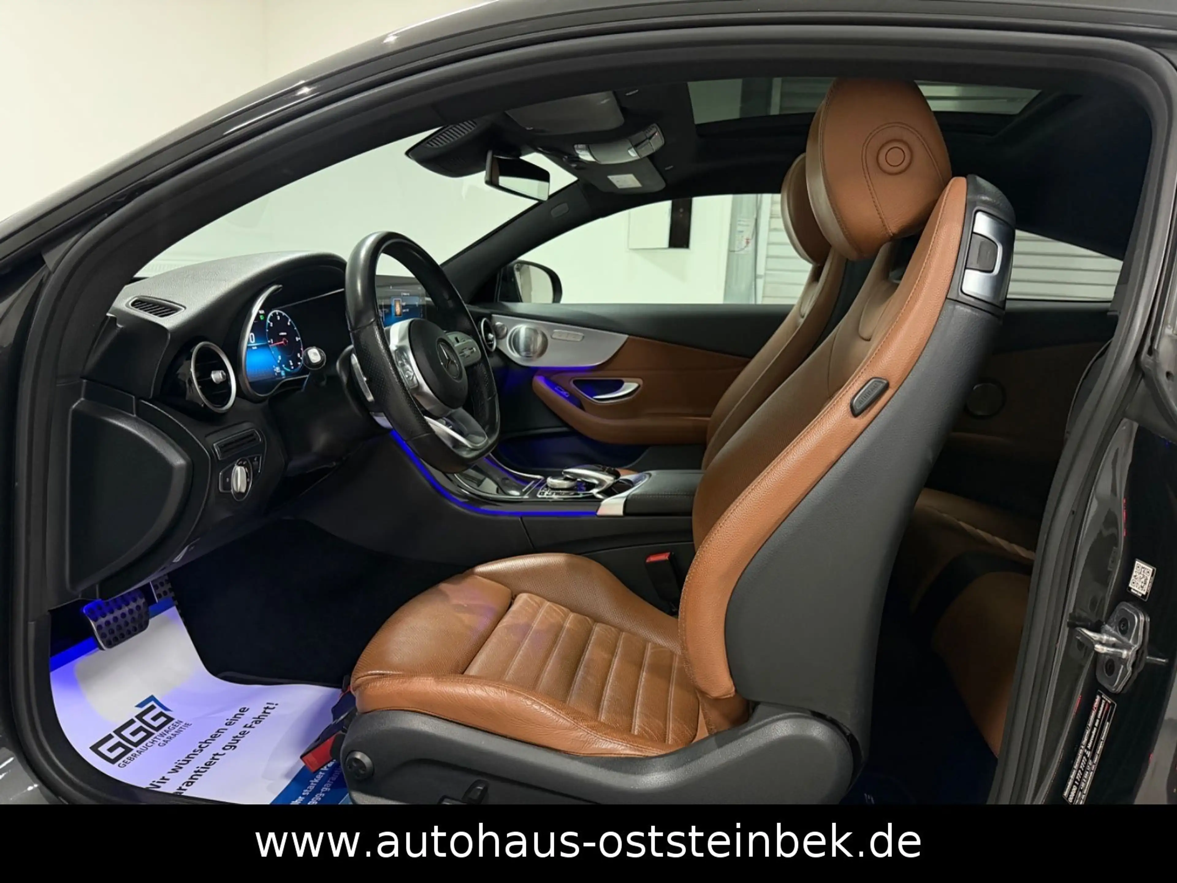 Mercedes-Benz C 220 d COUPE AMG-LINE/PANO/BURMESTER/360°KAM/ — photo 11