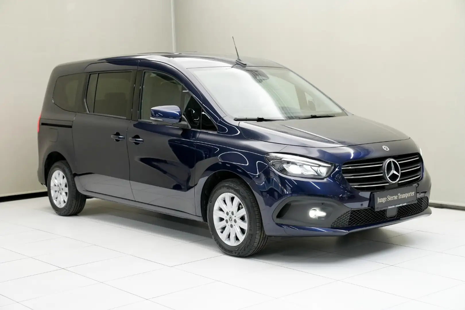 Mercedes-Benz T-Class T 180 PROGRESSIVE Lang Navi PDC KAM KlimaA SpurH Blauw - 2