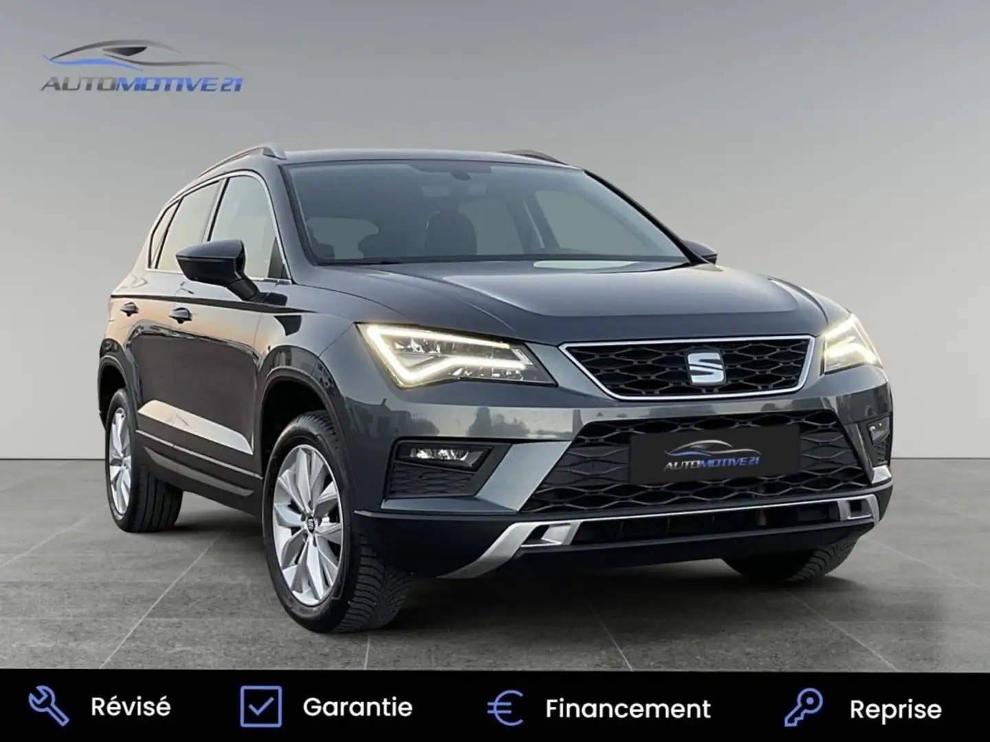 SEAT Ateca 1.4 EcoTSI 150ch ACT Start&Stop Xcellence DSG Grijs - 2