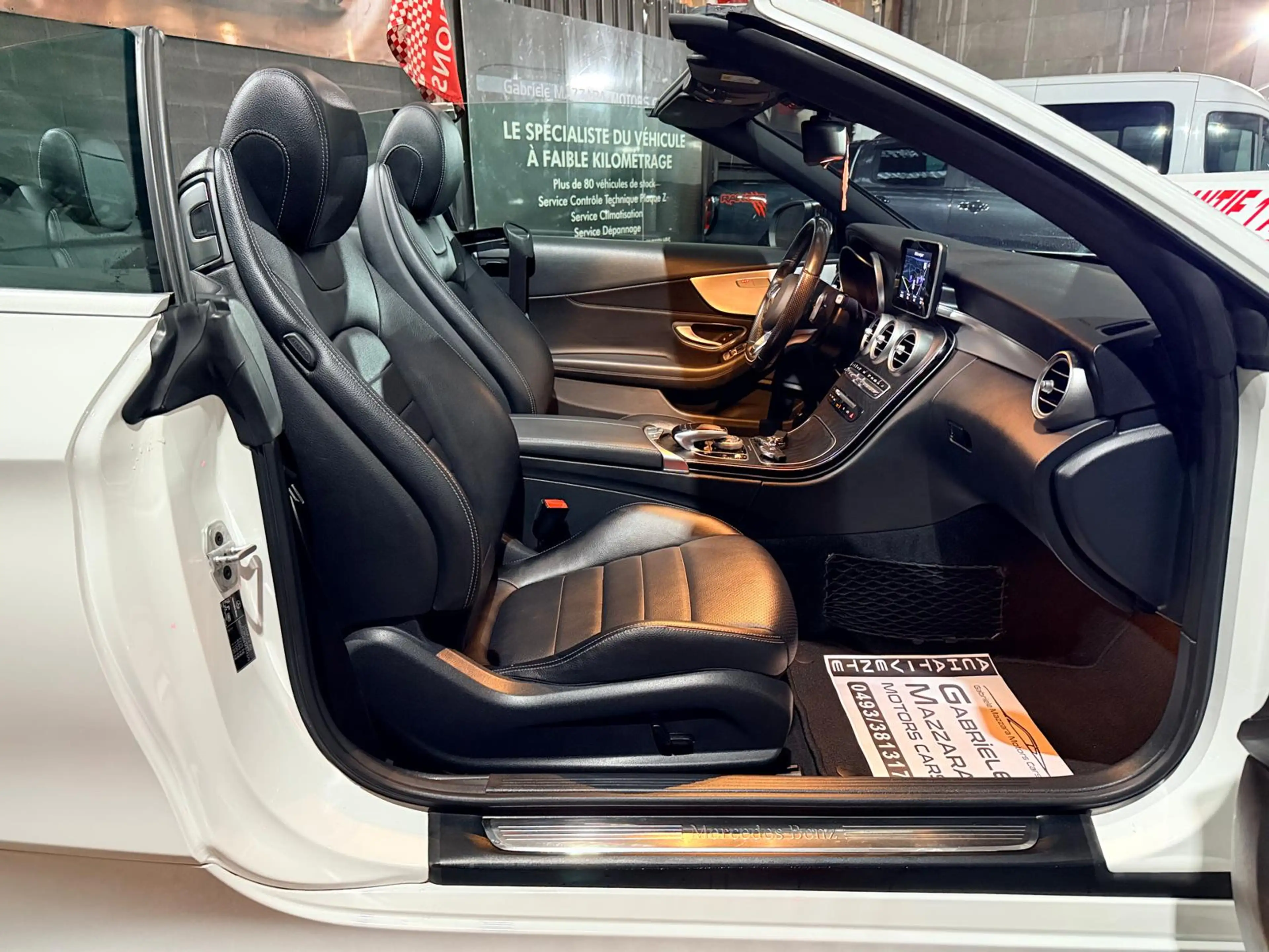 Mercedes-Benz C 220 Cabriolet C 220d Gtronic AMG Cuir GPS LED High performance — photo 33
