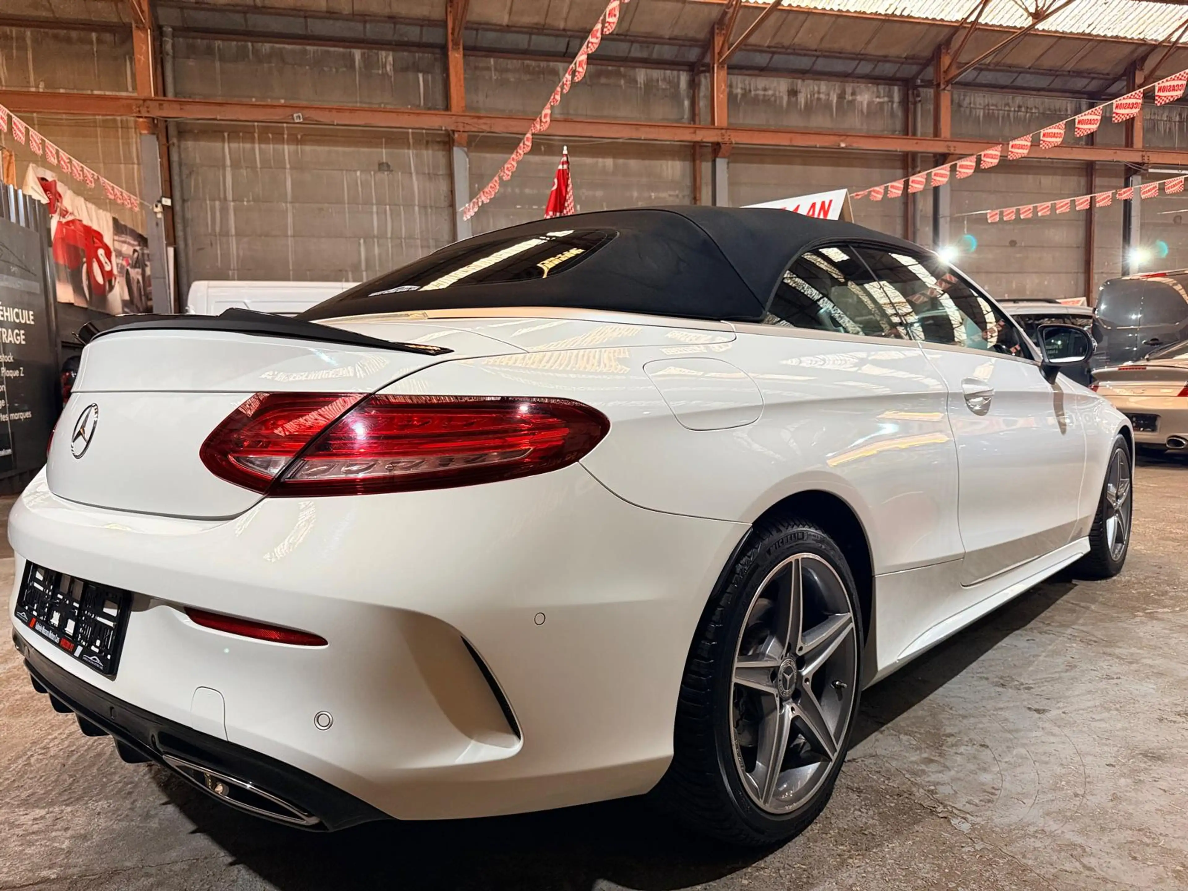 Mercedes-Benz C 220 Cabriolet C 220d Gtronic AMG Cuir GPS LED High performance — photo 5