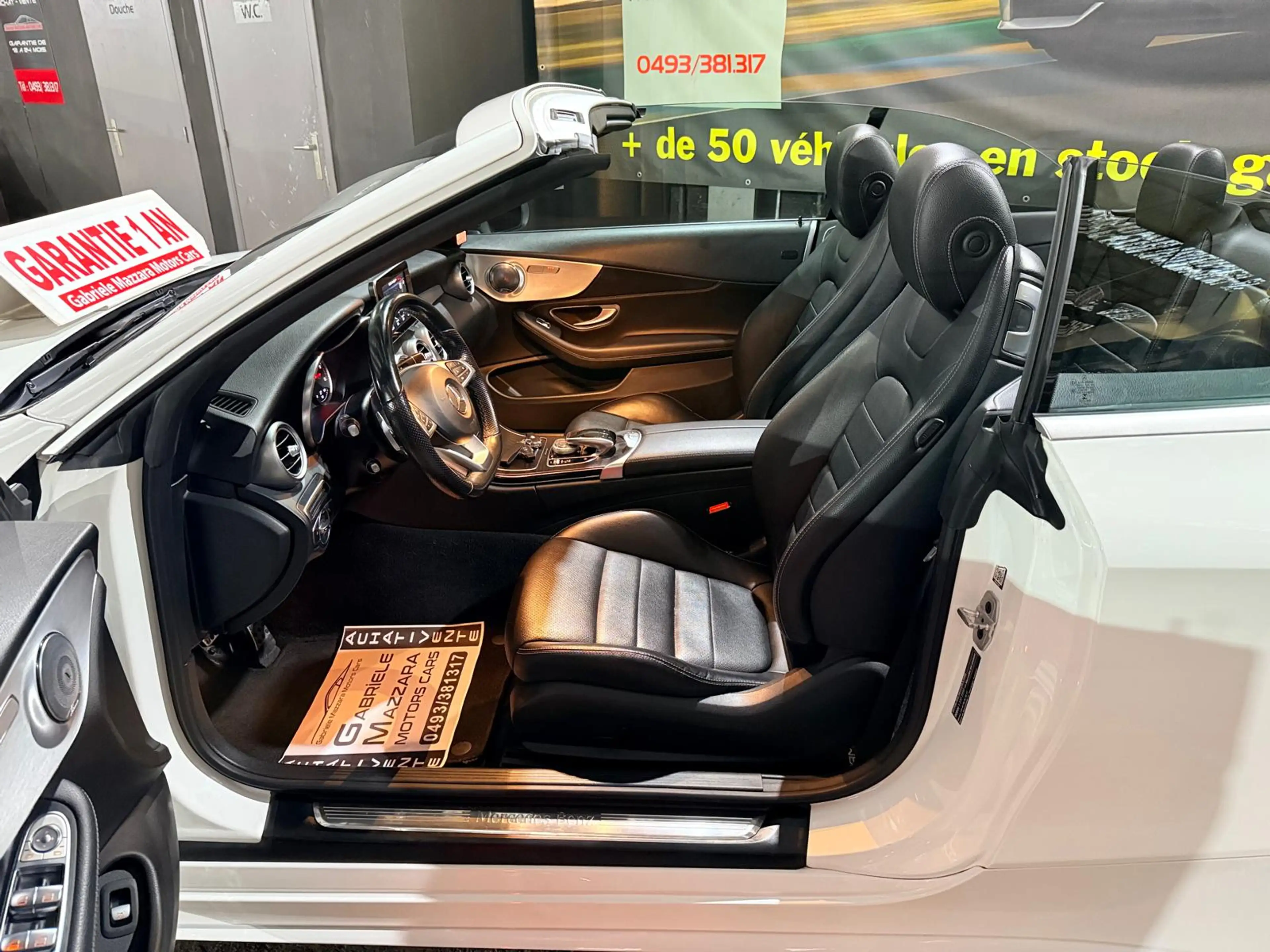 Mercedes-Benz C 220 Cabriolet C 220d Gtronic AMG Cuir GPS LED High performance — photo 29