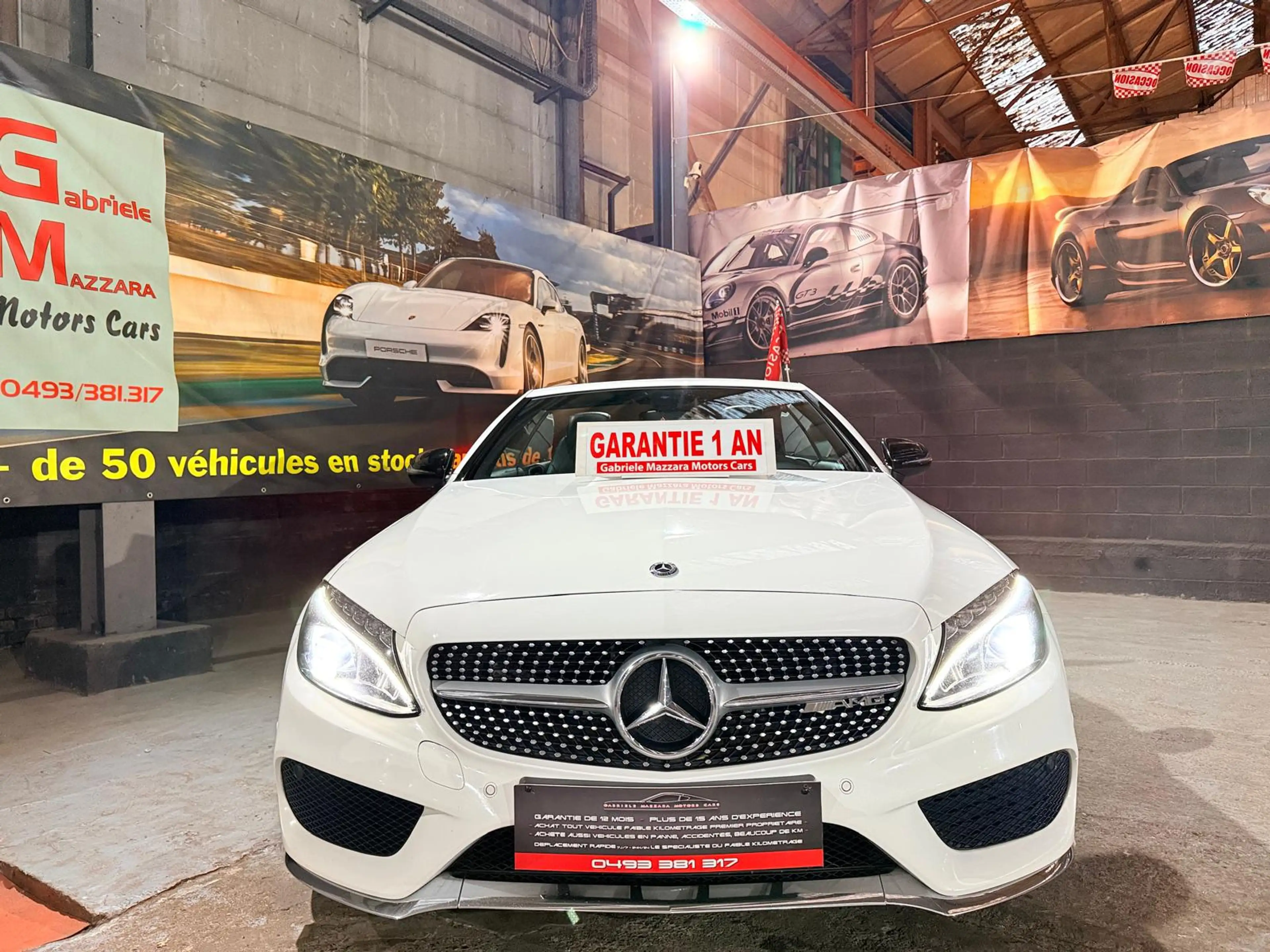 Mercedes-Benz C 220 Cabriolet C 220d Gtronic AMG Cuir GPS LED High performance — photo 11