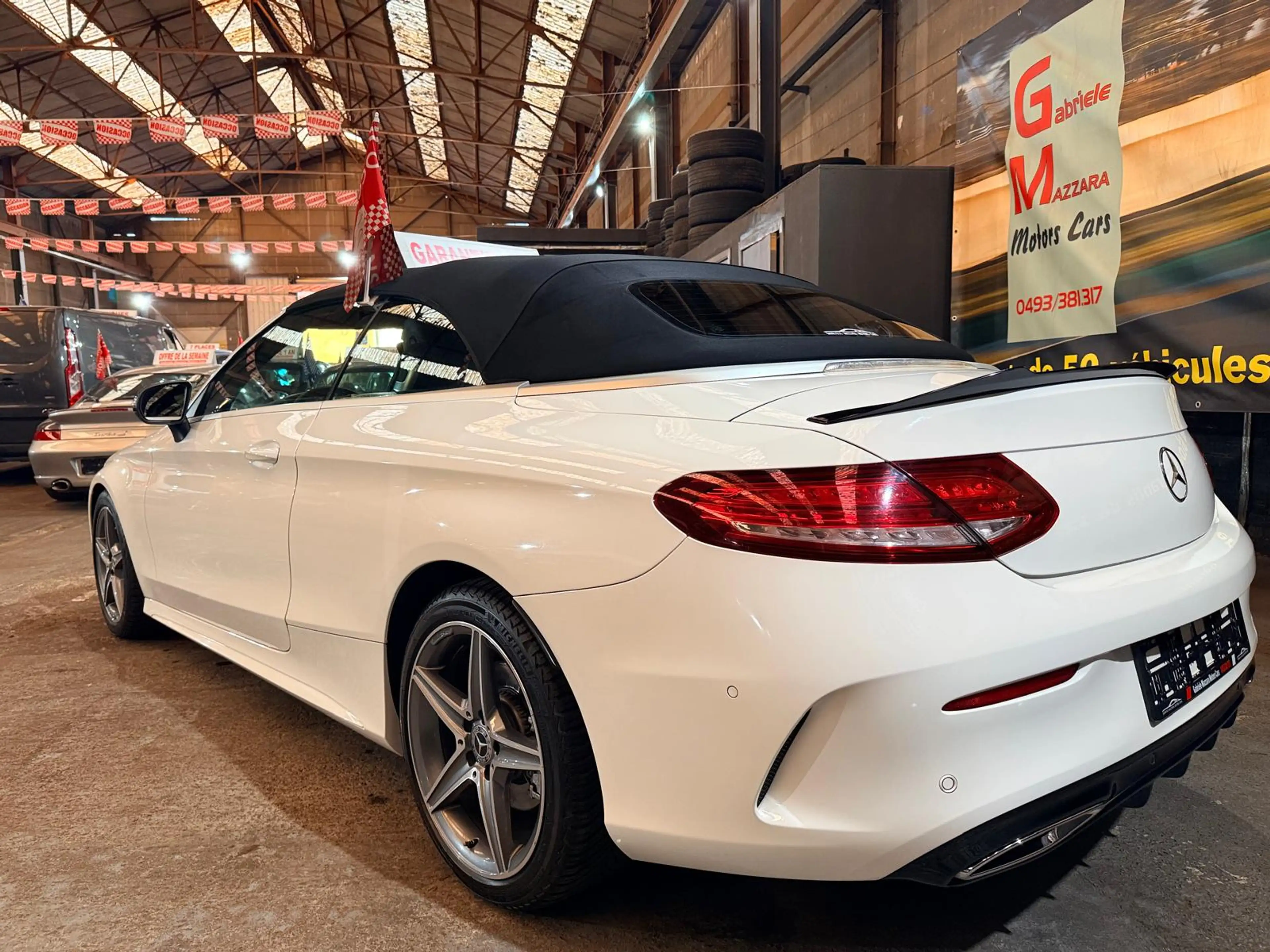 Mercedes-Benz C 220 Cabriolet C 220d Gtronic AMG Cuir GPS LED High performance — photo 4