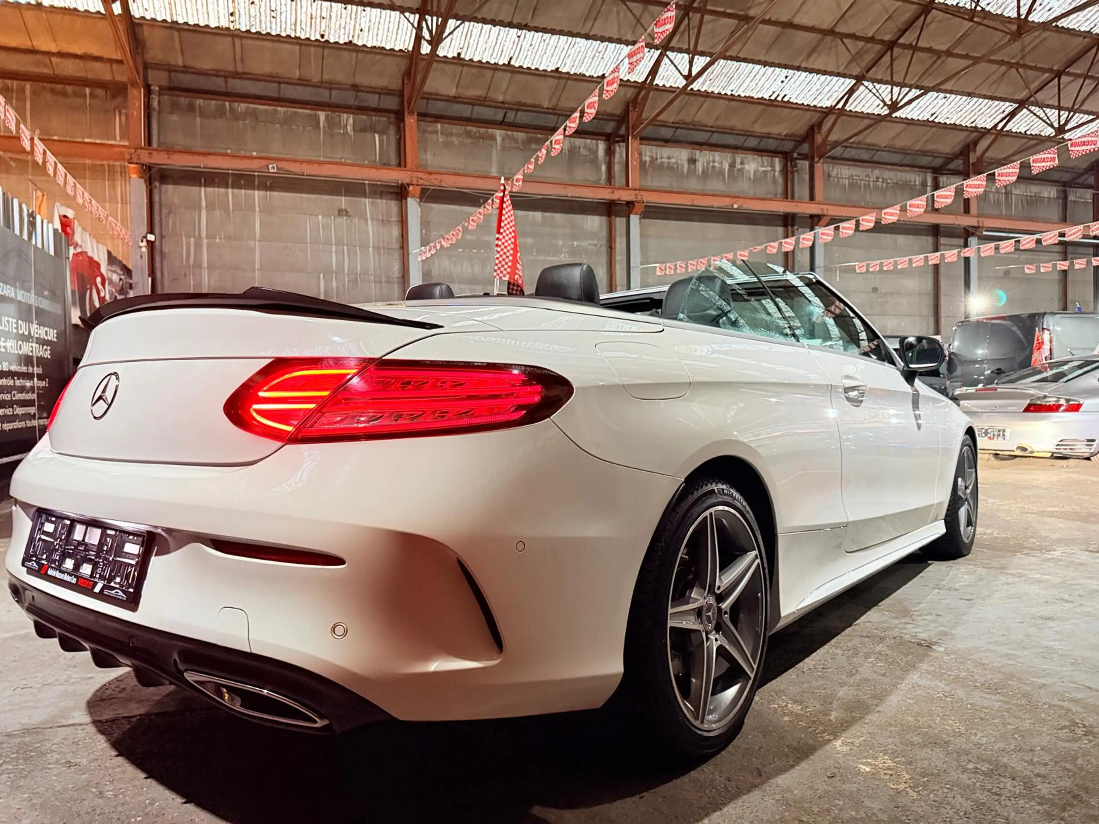 Mercedes-Benz C 220 Cabriolet C 220d Gtronic AMG Cuir GPS LED High performance — photo 13