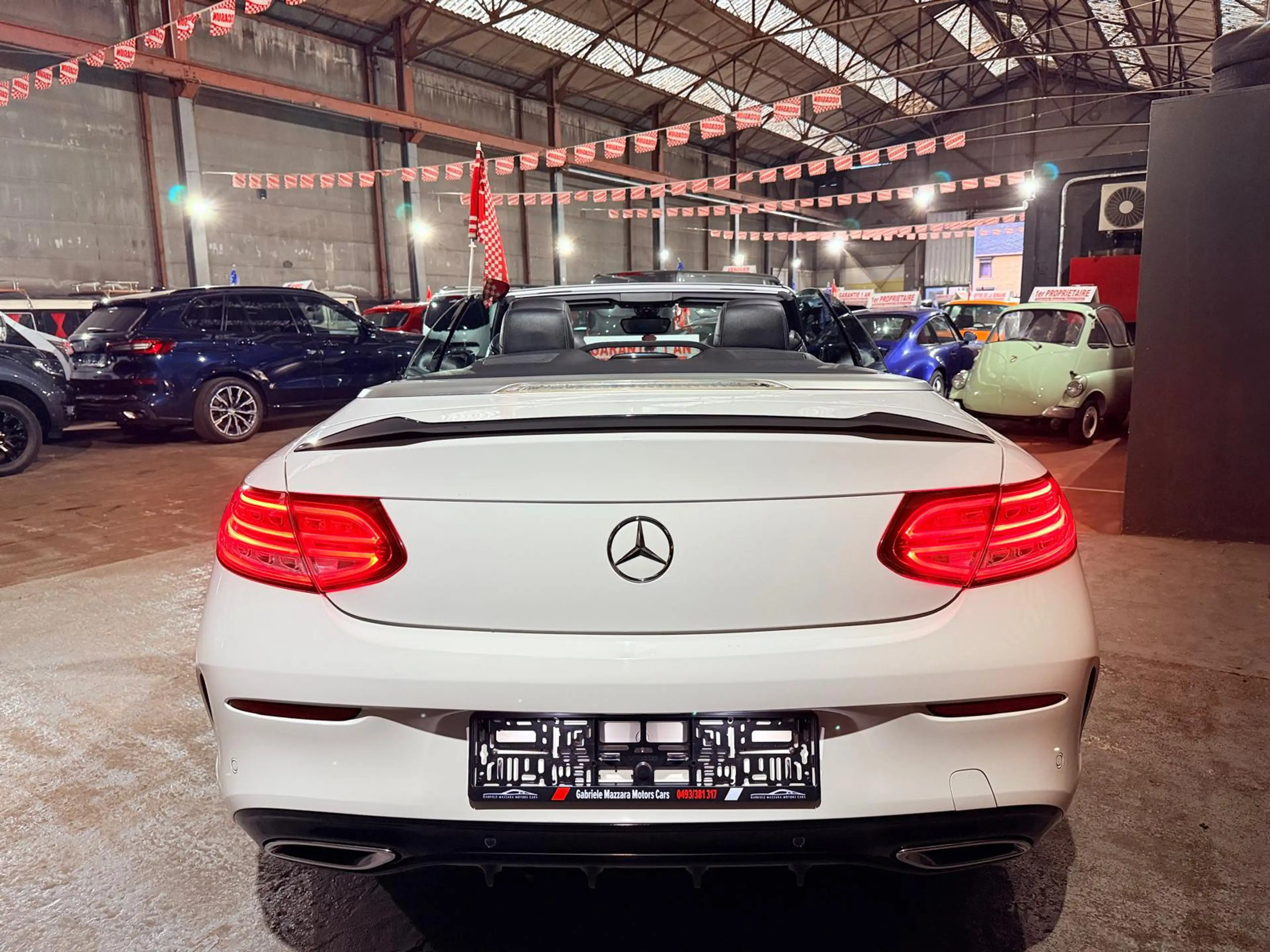 Mercedes-Benz C 220 Cabriolet C 220d Gtronic AMG Cuir GPS LED High performance — photo 14