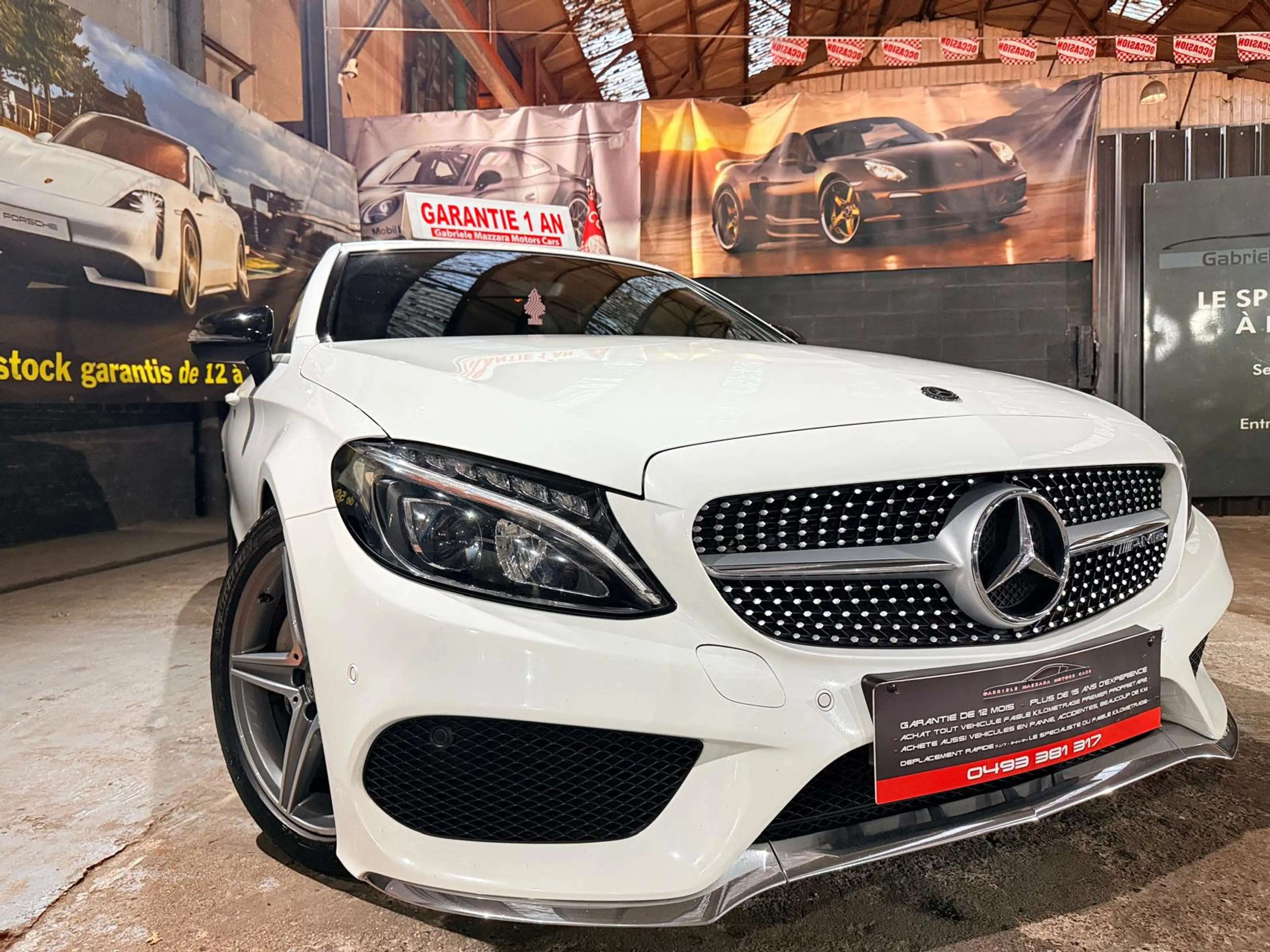 Mercedes-Benz C 220 Cabriolet C 220d Gtronic AMG Cuir GPS LED High performance — photo 2