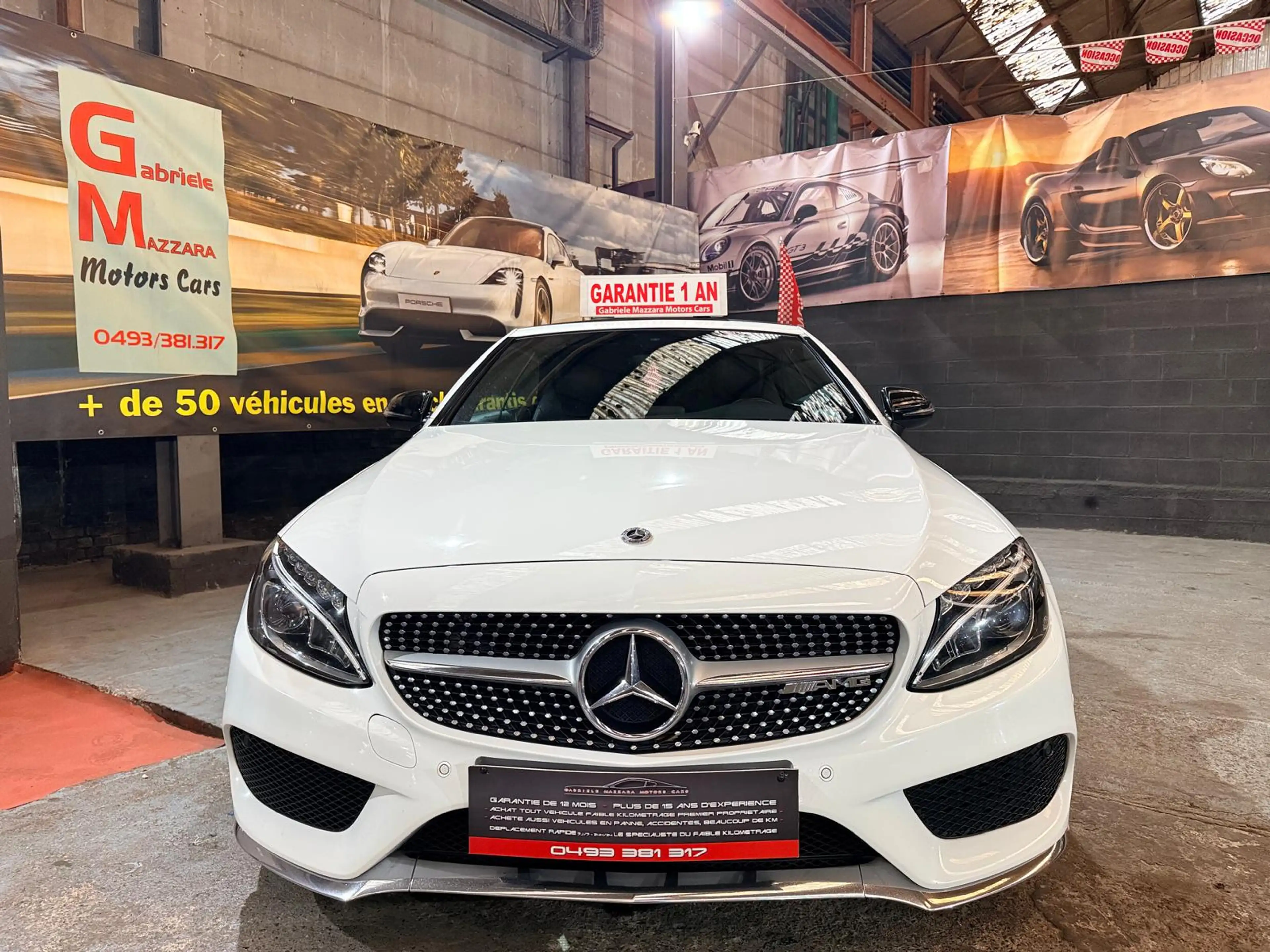 Mercedes-Benz C 220 Cabriolet C 220d Gtronic AMG Cuir GPS LED High performance — photo 3