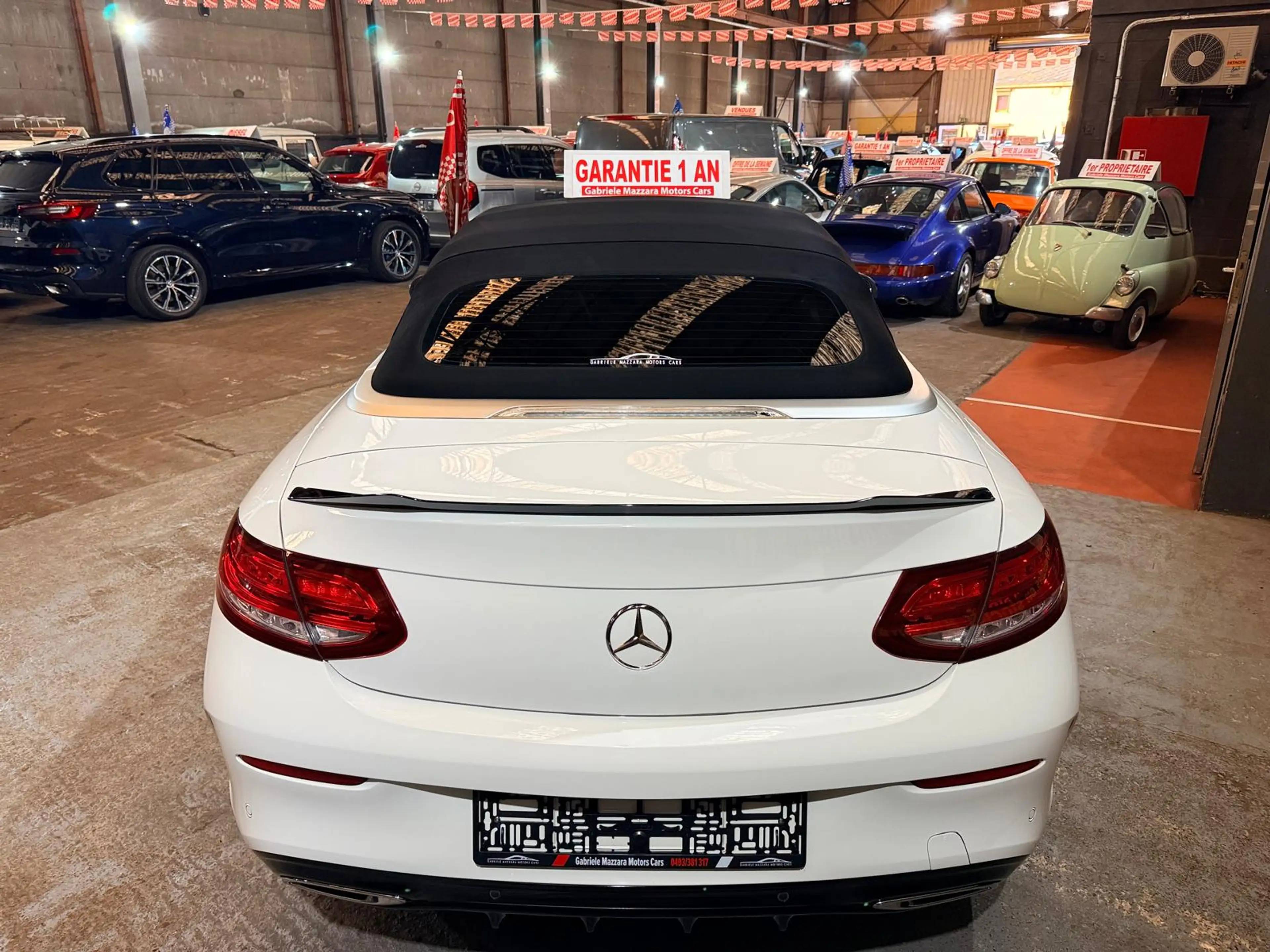 Mercedes-Benz C 220 Cabriolet C 220d Gtronic AMG Cuir GPS LED High performance — photo 6