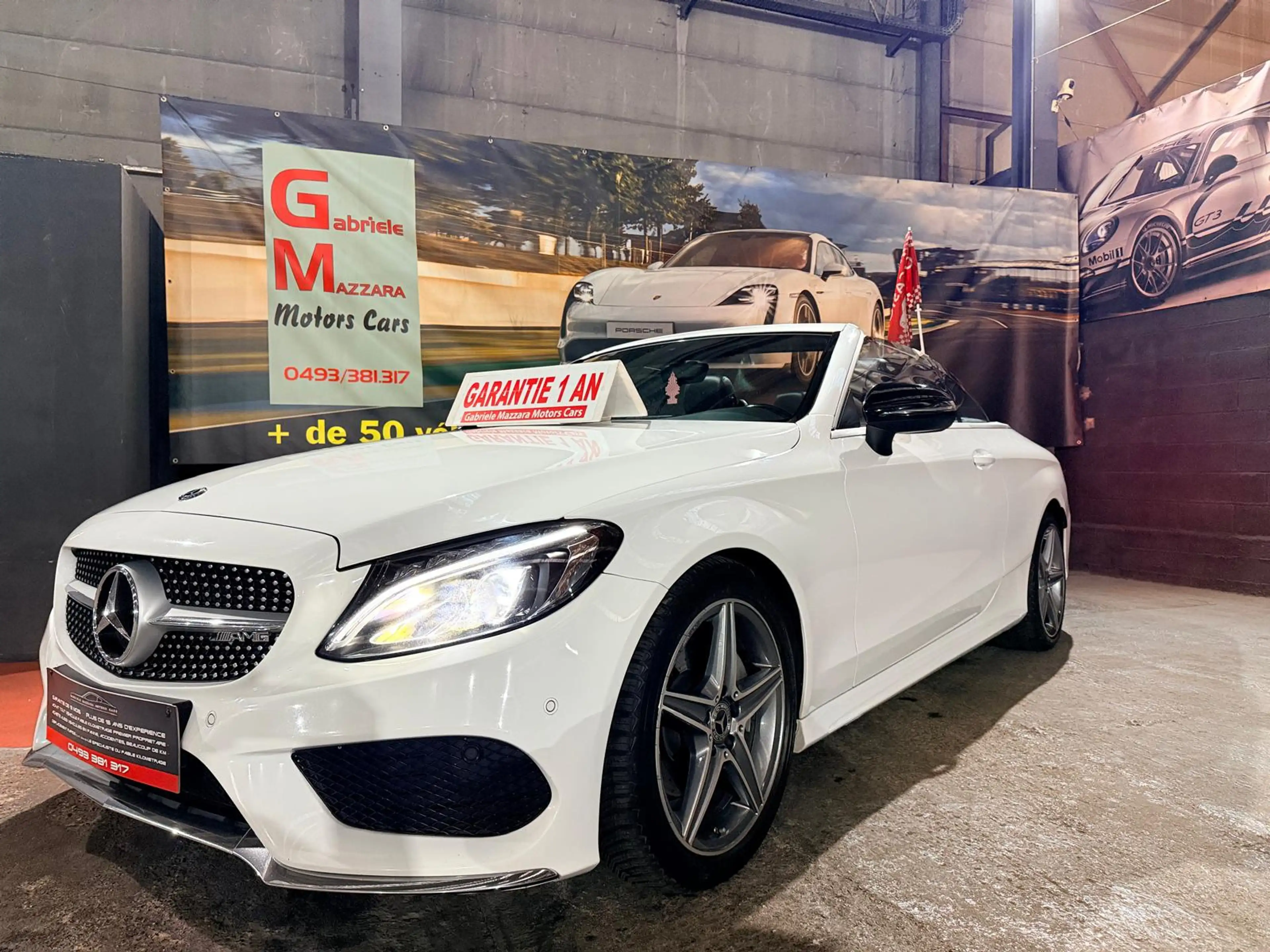 Mercedes-Benz C 220 Cabriolet C 220d Gtronic AMG Cuir GPS LED High performance — photo 9
