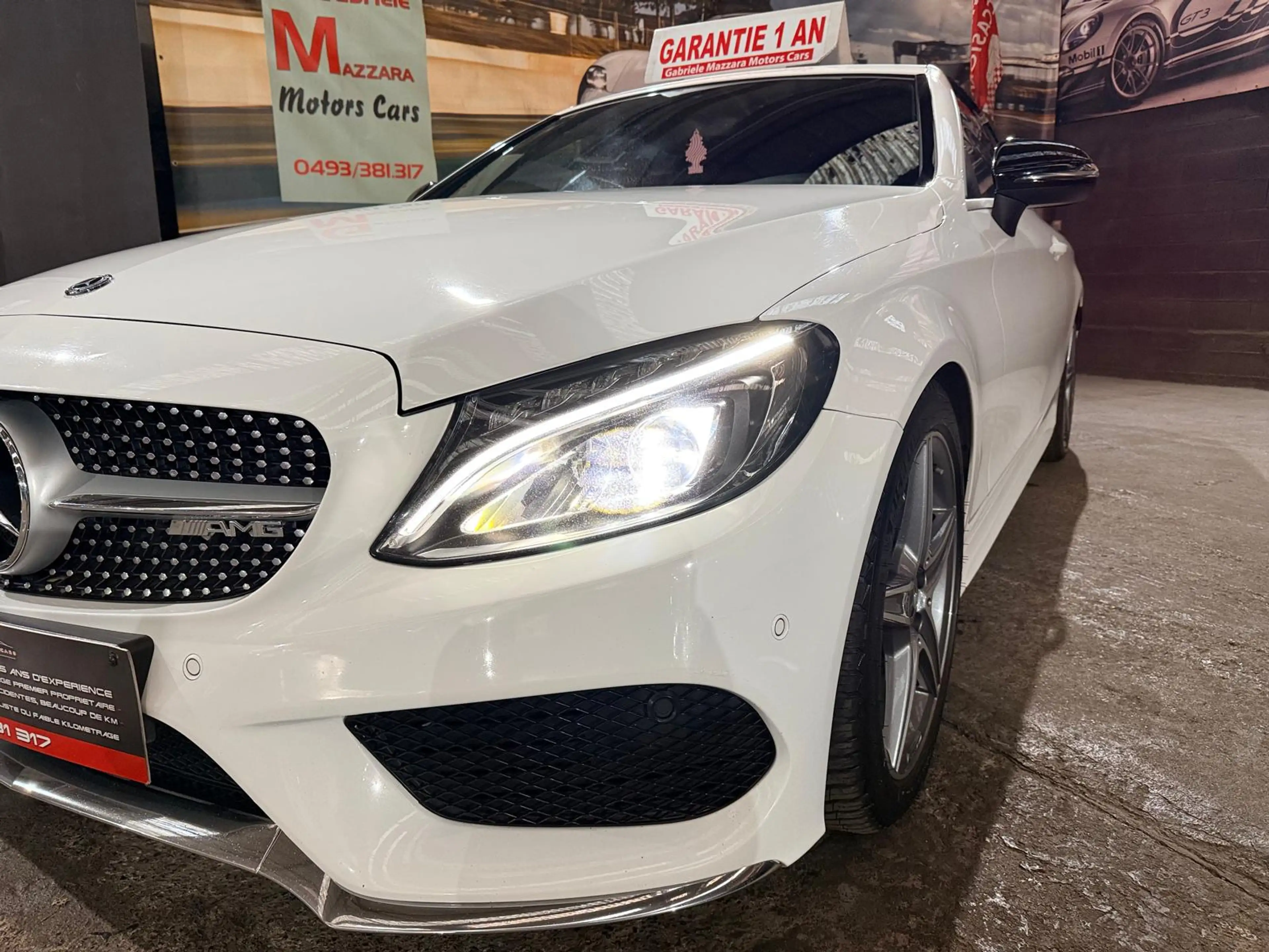 Mercedes-Benz C 220 Cabriolet C 220d Gtronic AMG Cuir GPS LED High performance — photo 16