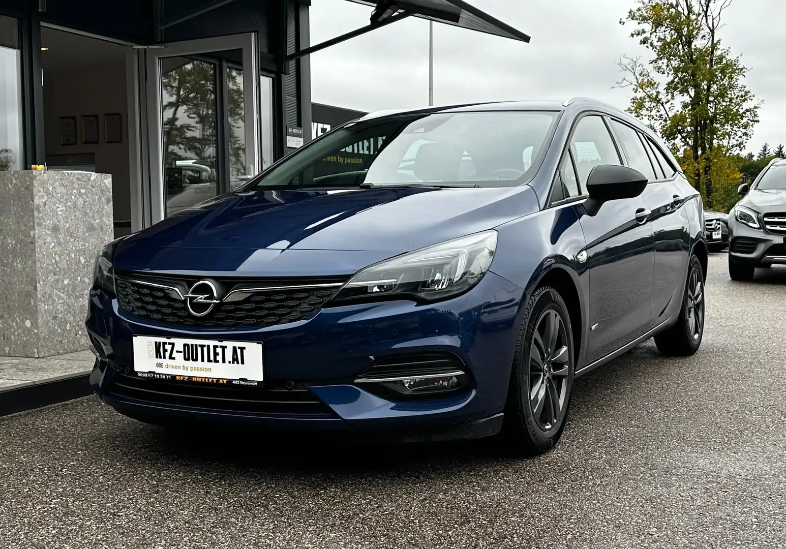 Opel Astra Sports Tourer+*1.Besitz*ACC*R-Kamera*SHZ* Blau - 1