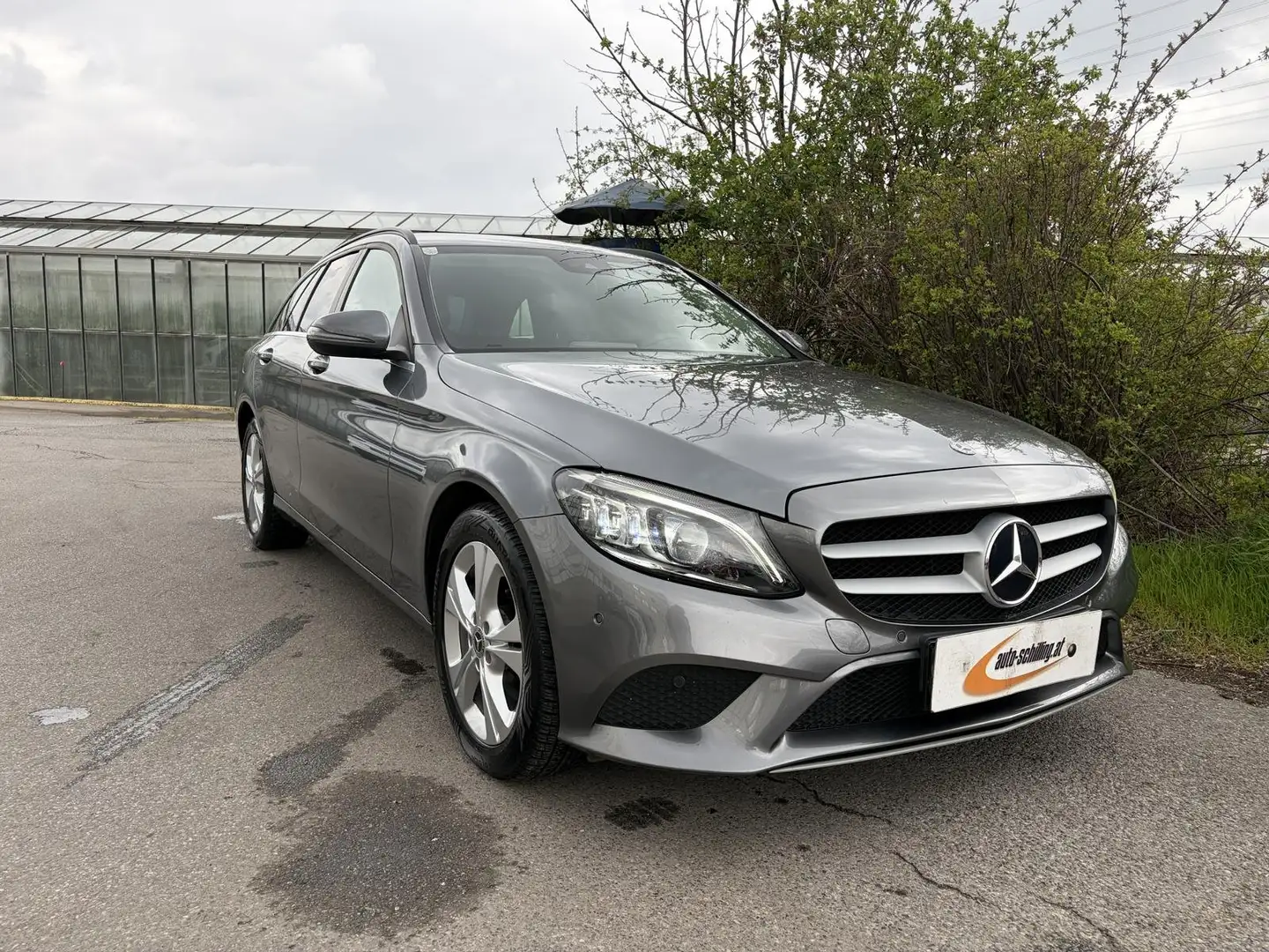 Mercedes-Benz C 200 C 200d T Aut. LED RKamera Navi CarPlay Pickerl NEU Grau - 1