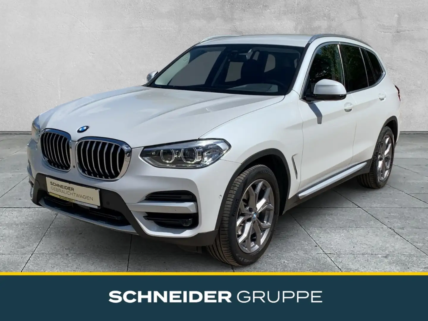 BMW X3 xDrive 20d AHK+SHZ+LED+DAB+USB+NAVI+360° Blanco - 1