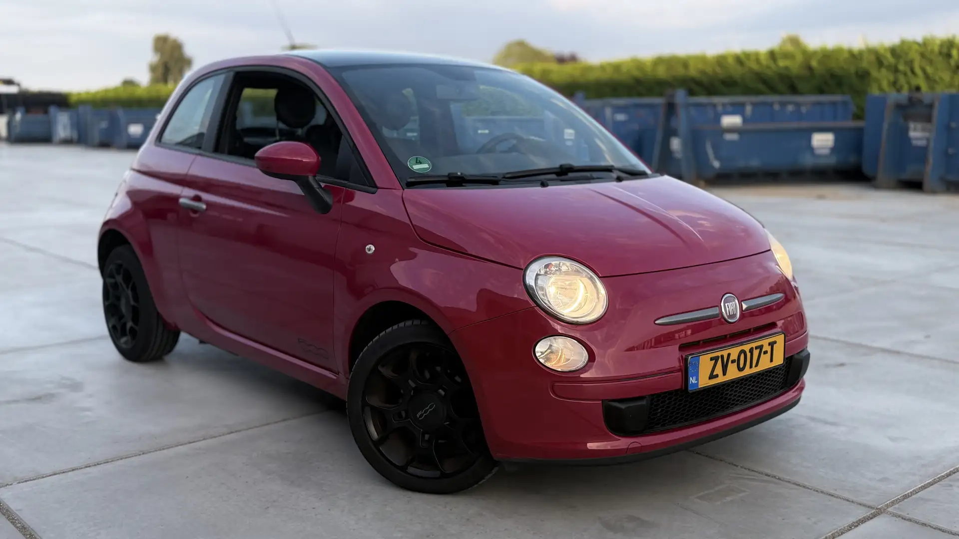 Fiat 500 0.9 TwinAir Lounge Rood - 1