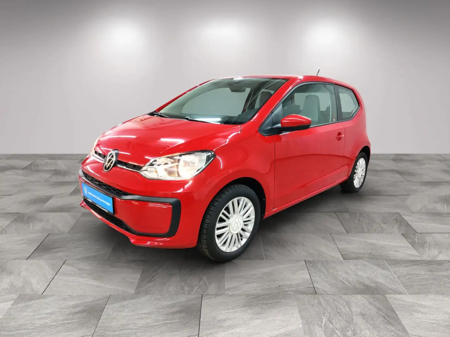 Volkswagen up! 1.0 Navi/Klima/15Zoll-Alufelgen Rot - 2