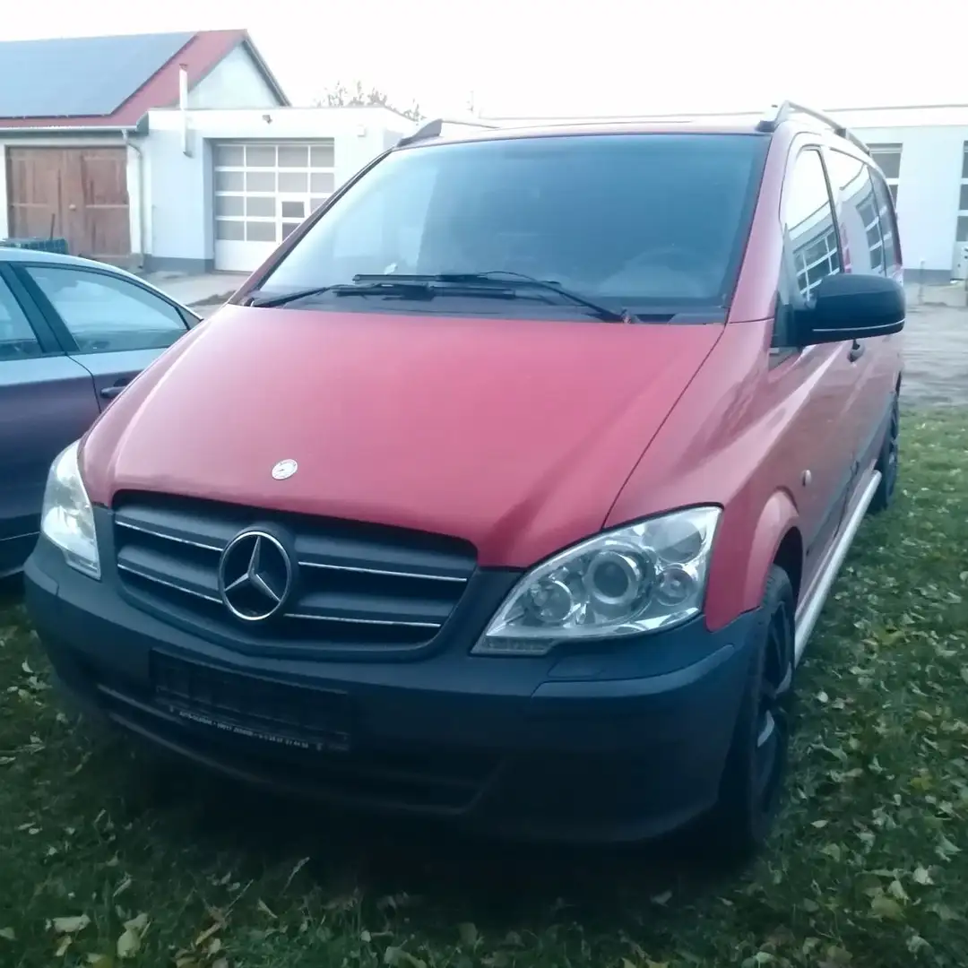 Mercedes-Benz Vito Mixto 113 CDI lang LKW-Zulassung Rot - 1