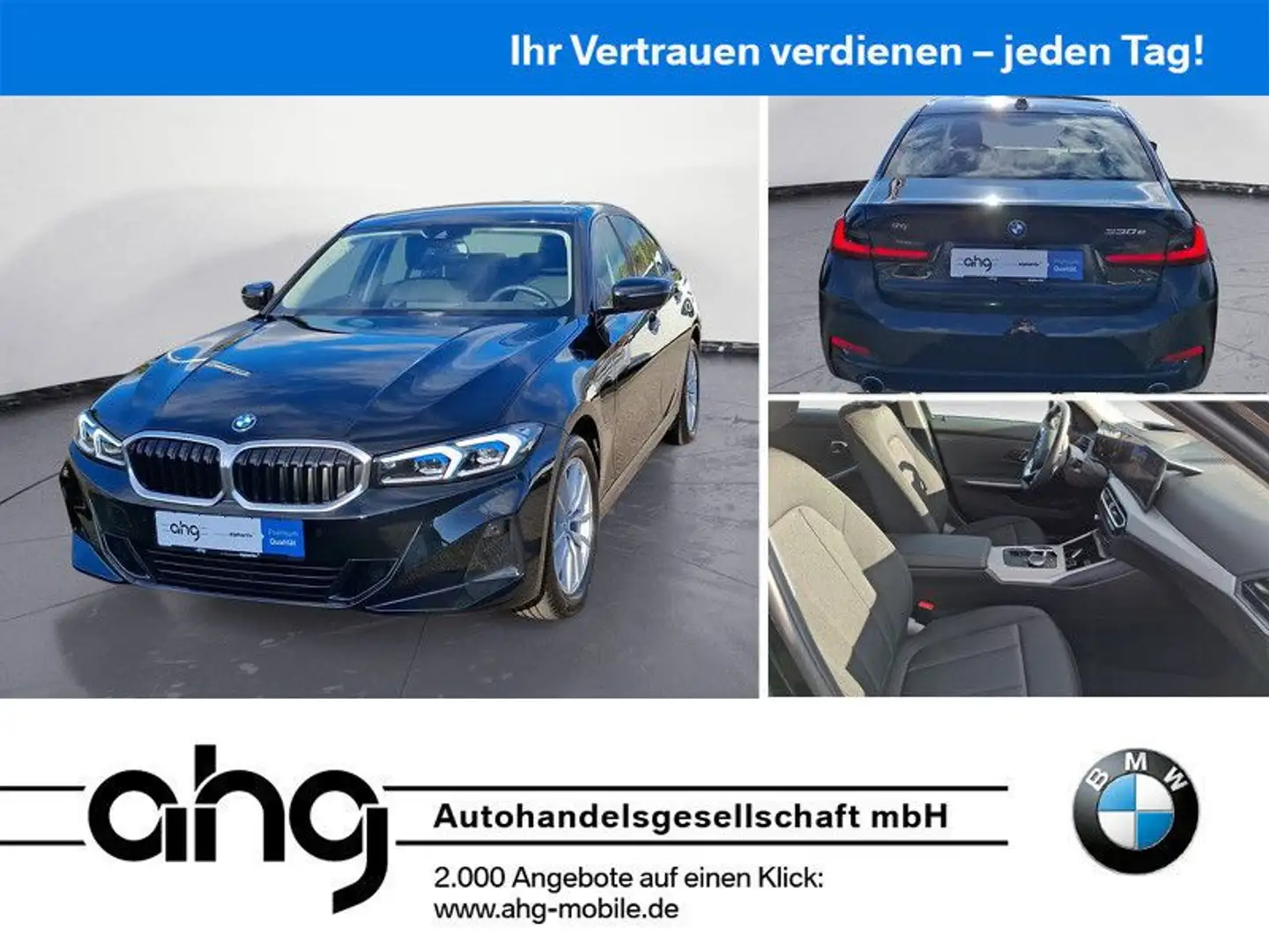 BMW 330 e Automatik Adaptiv LED Driving Assistant HiF Schwarz - 1