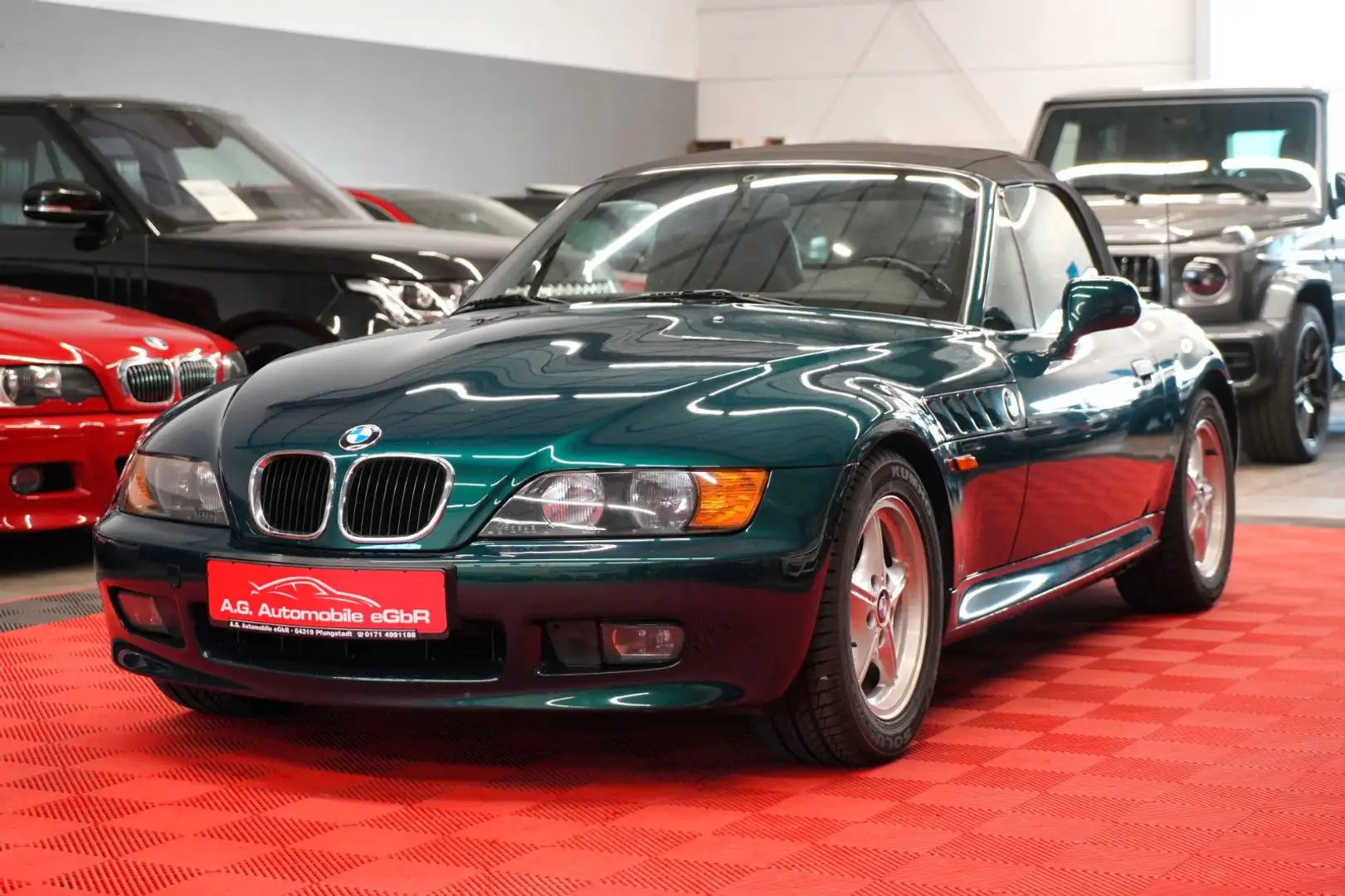 BMW Z3 1.8 Roadster 1.Hand*Klima*Sitzheizung* Vert - 1