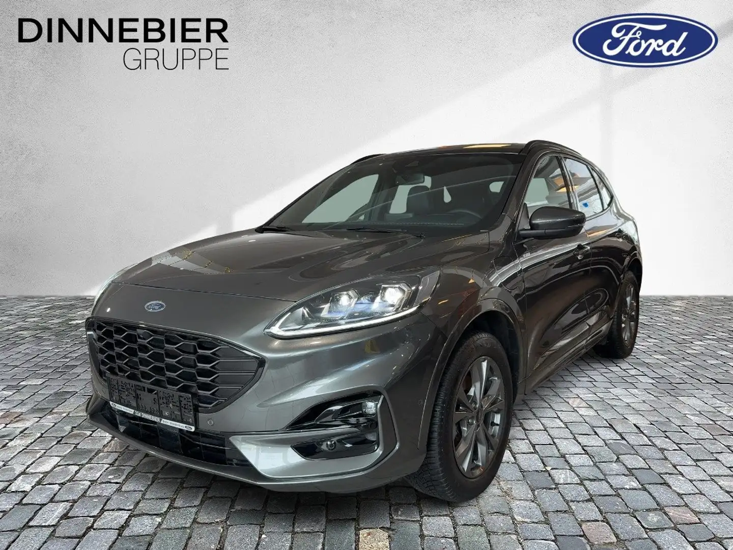 Ford Kuga +PHEV+Navi+LED+KAMERA+HUD+TWA+ Gris - 2