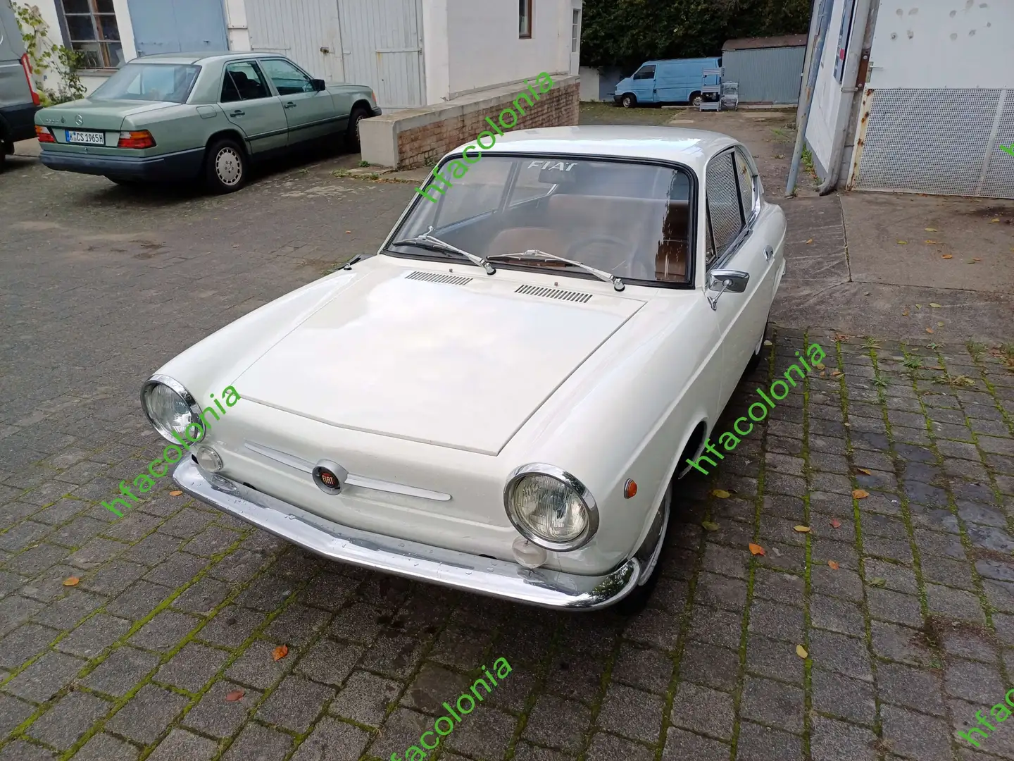 Fiat 850 Coupe 1. Serie Weiß - 2