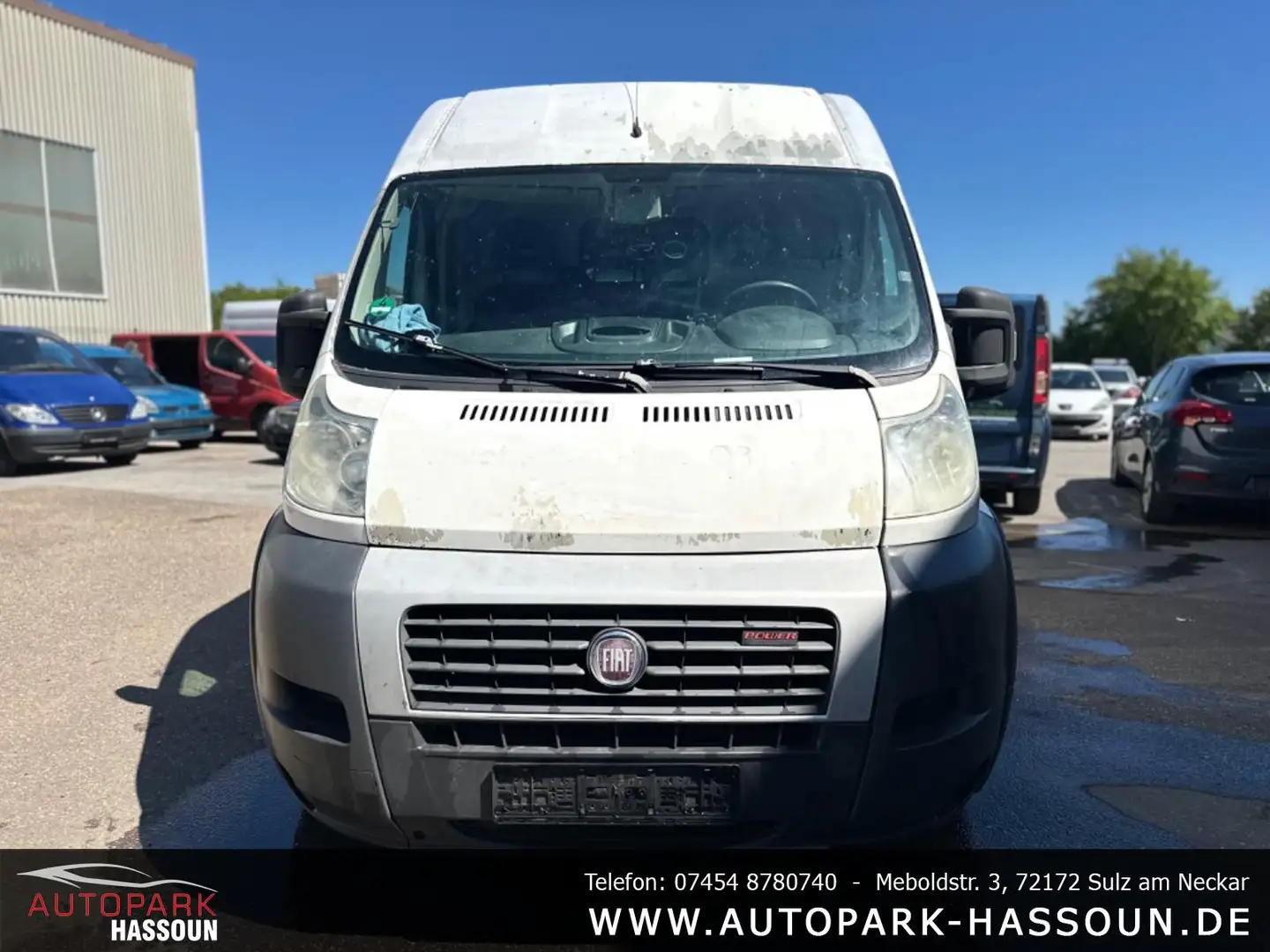 Fiat Ducato Maxi Grossr.-Kasten 35 180 Power L5 CAM 3-Sitz. Mo Bílá - 2