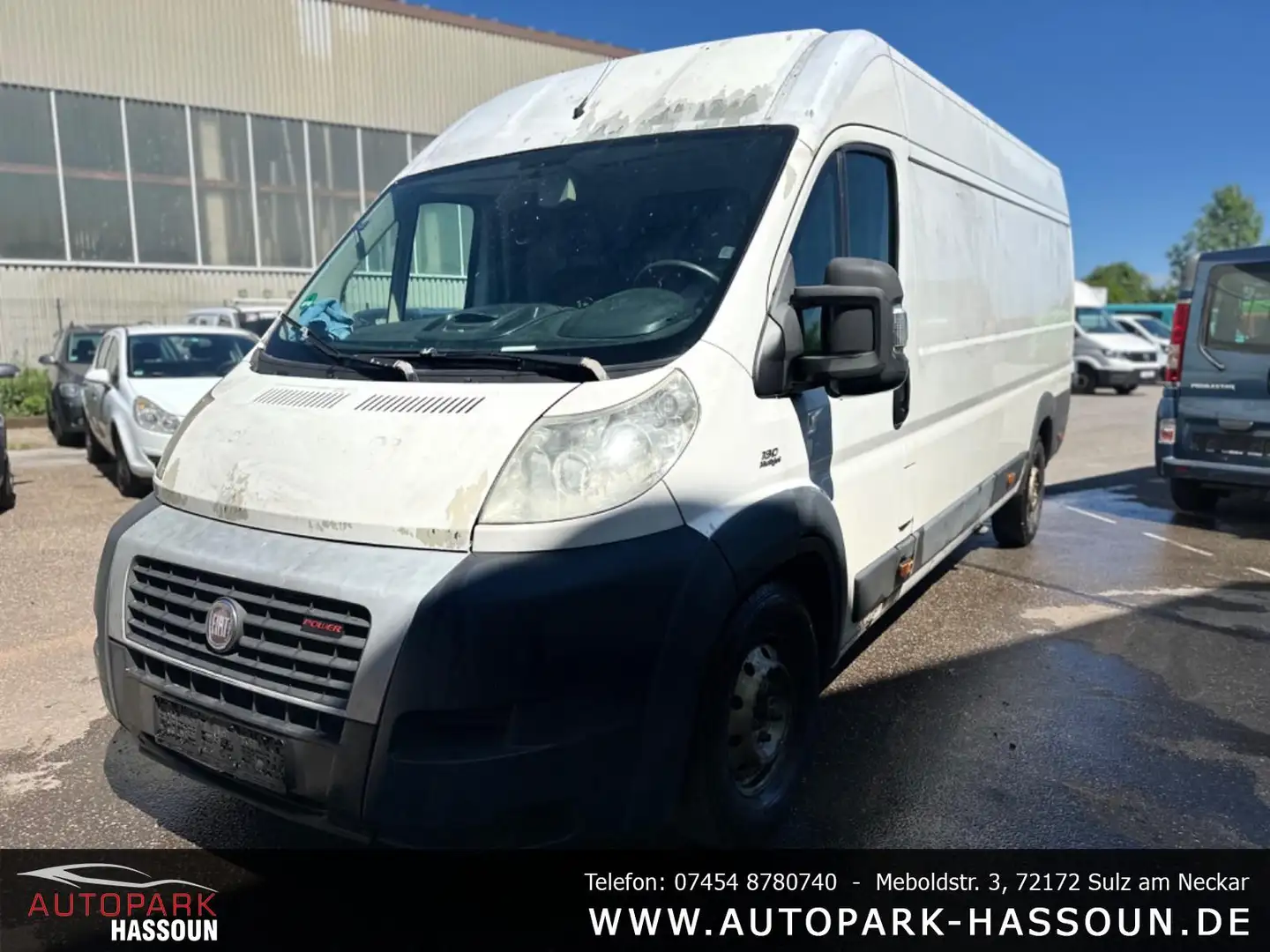 Fiat Ducato Maxi Grossr.-Kasten 35 180 Power L5 CAM 3-Sitz. Mo Bílá - 1