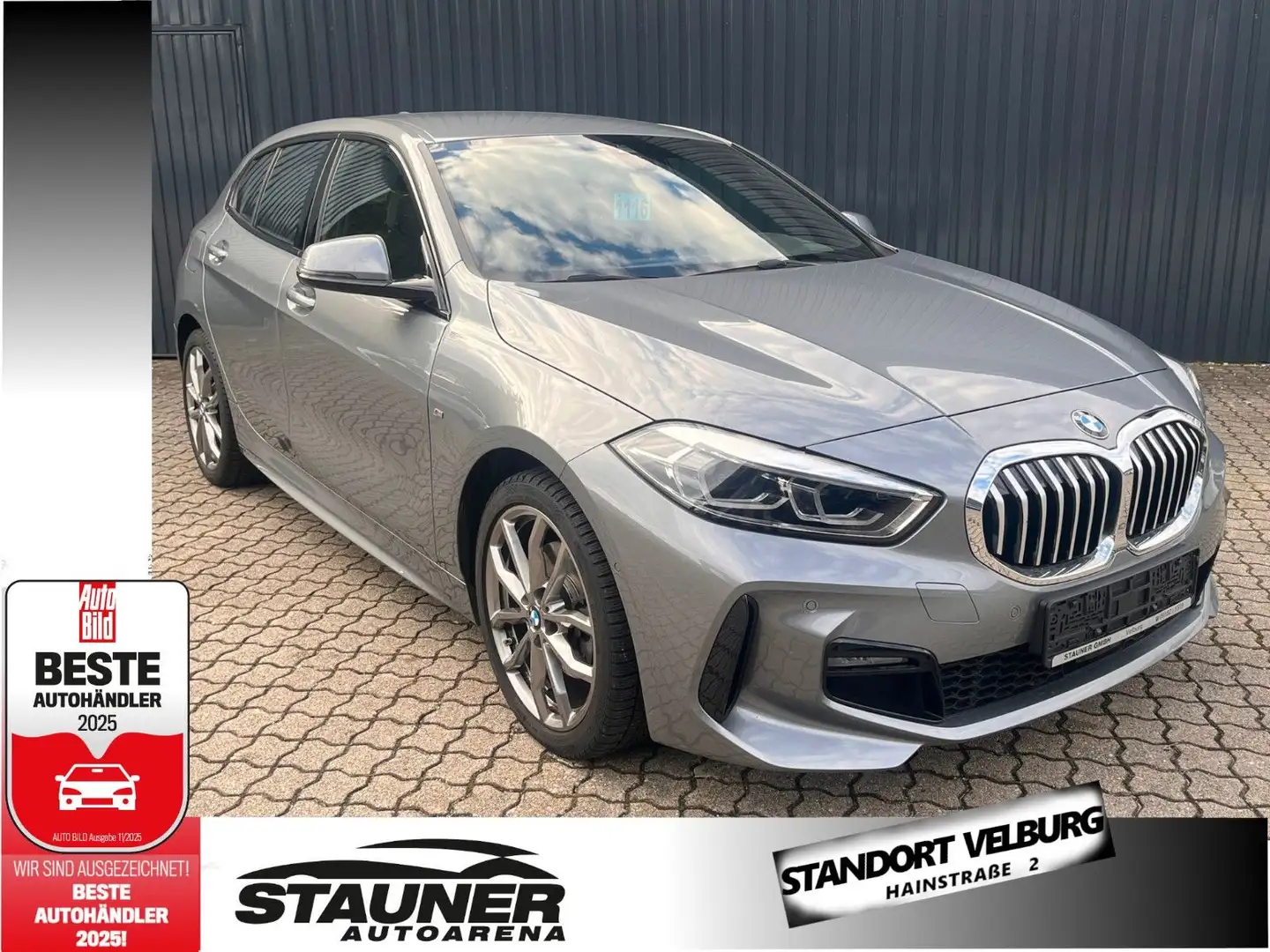 BMW 118 i Aut. M SPORT /Kamera/HiFi/Lenkradheiz Grau - 1