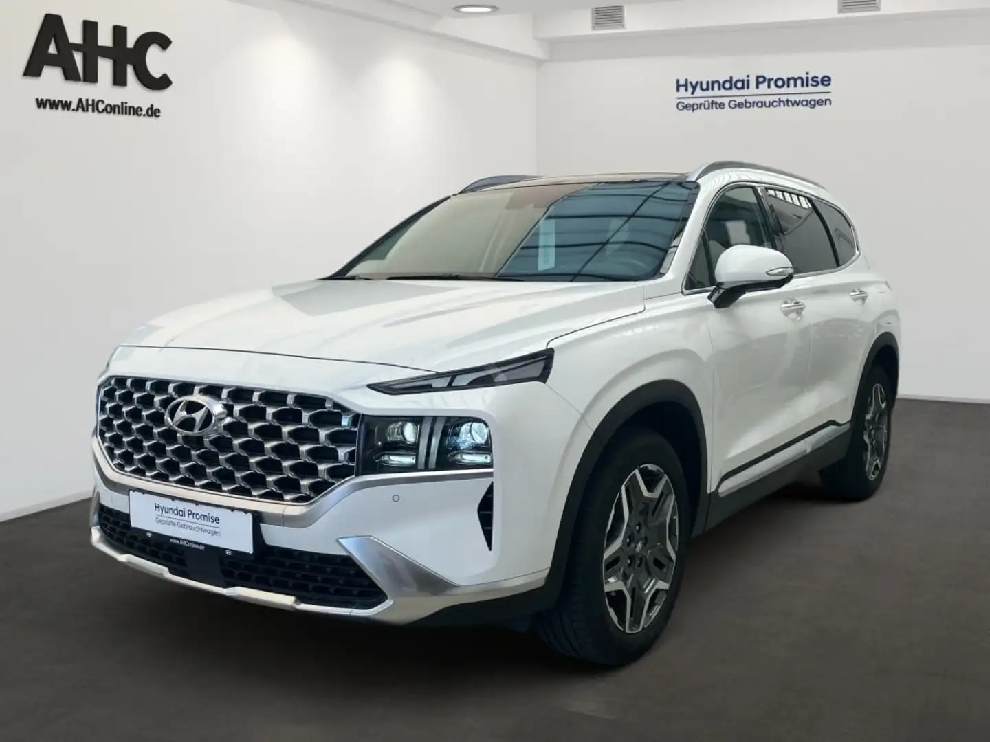 Hyundai SANTA FE 1.6 T-GDI Prime Plug-In Hybrid 4WD SEVEN 265PS Weiß - 1