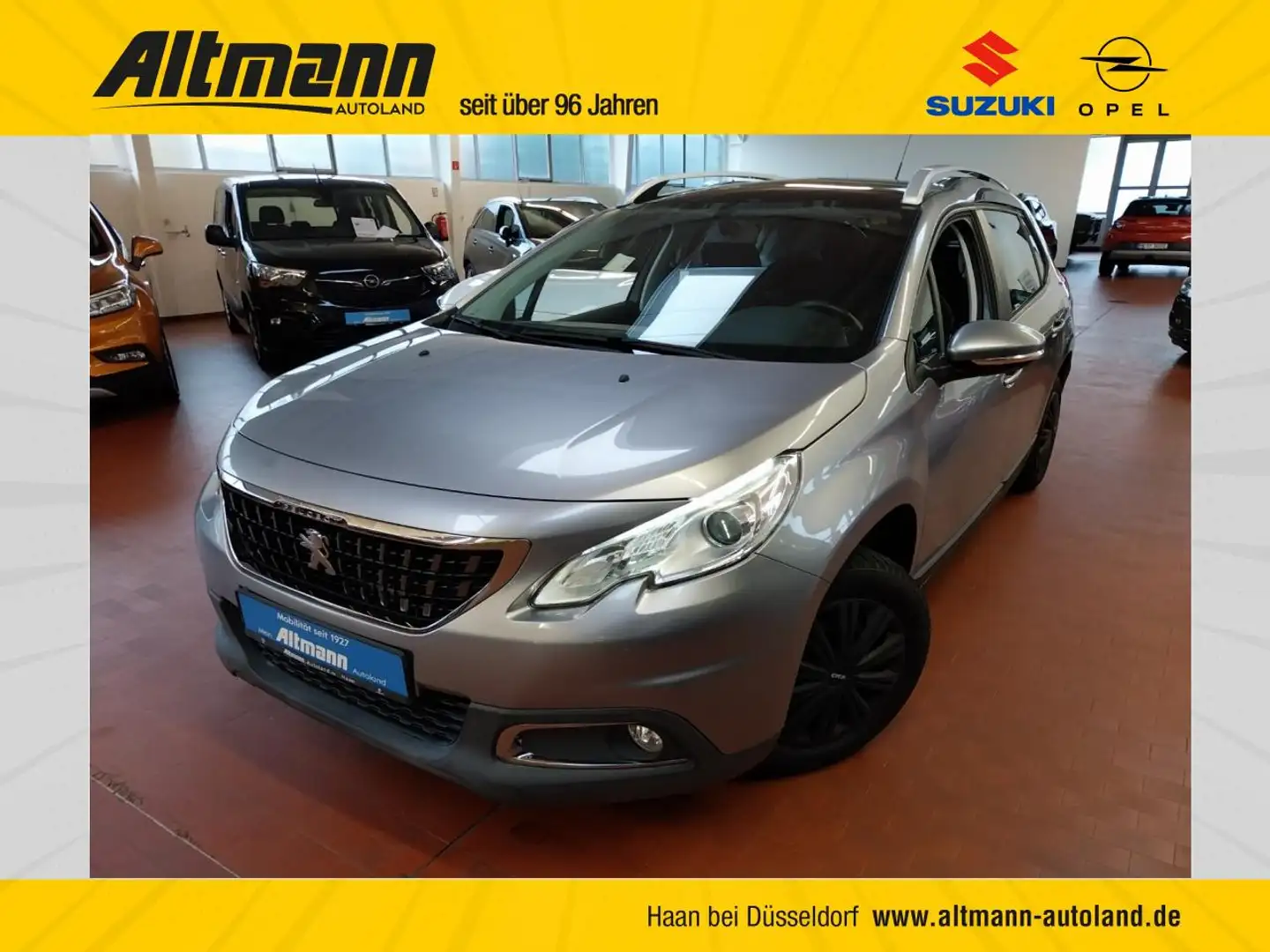 Peugeot 2008 Active Pano SHZ Klima PDC Silver - 1
