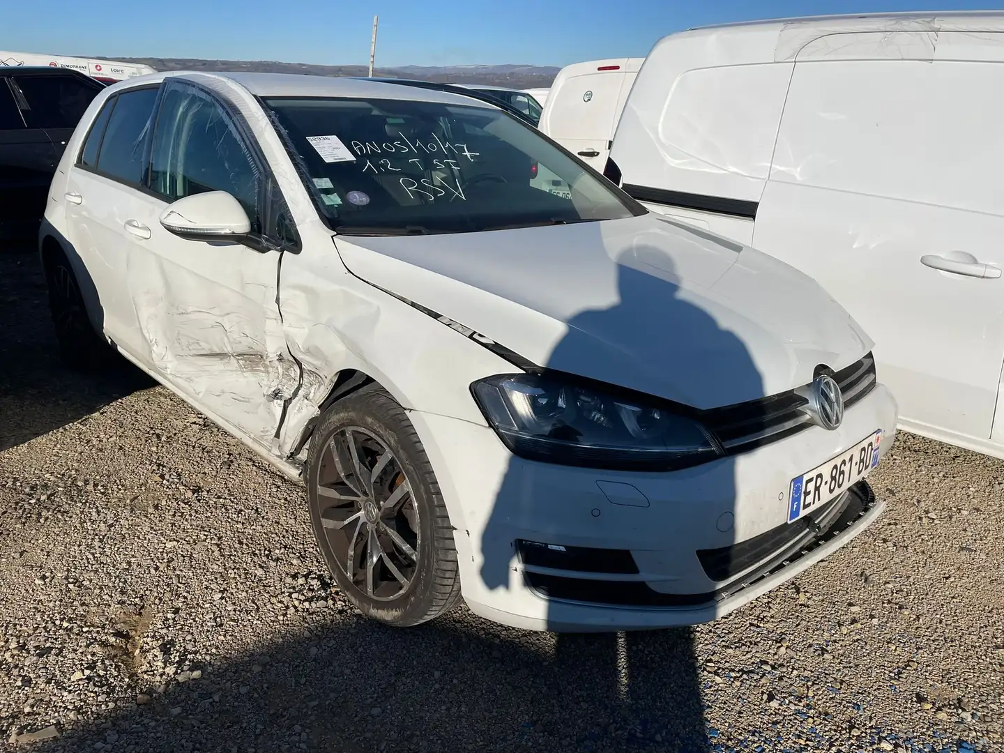 Volkswagen Golf VII 1.2 TSi BlueMotion 110 Match Allstar / ER861 Blanc - 1