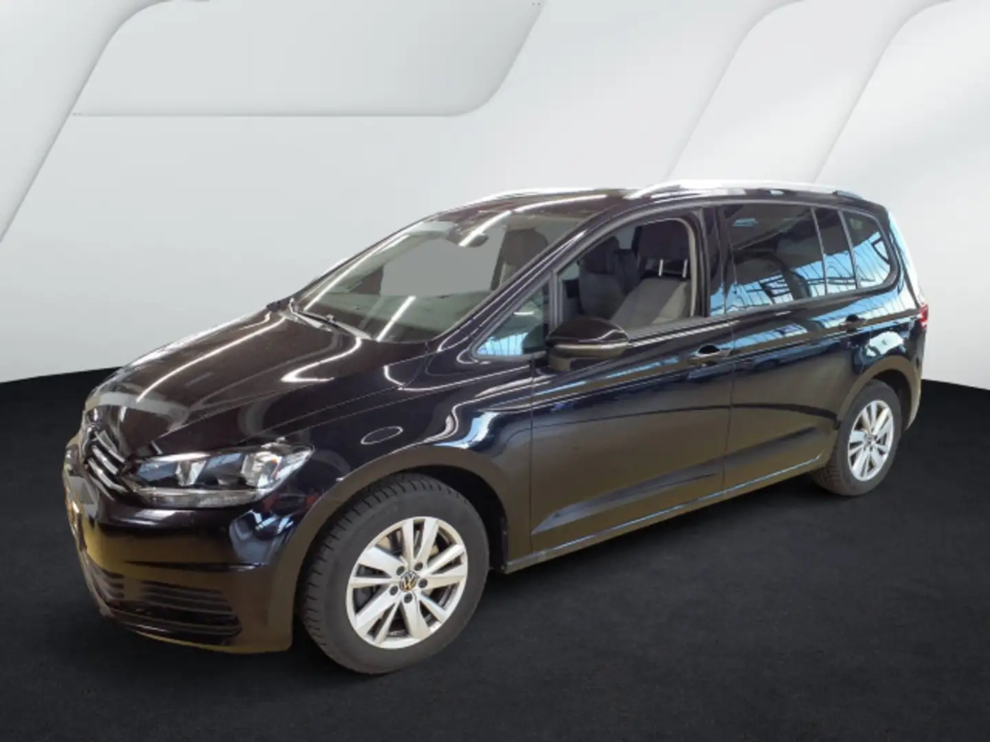 Volkswagen Touran 1.5 TSI DSG COMFORTLINE 7-SITZE NAVI AHK Schwarz - 2