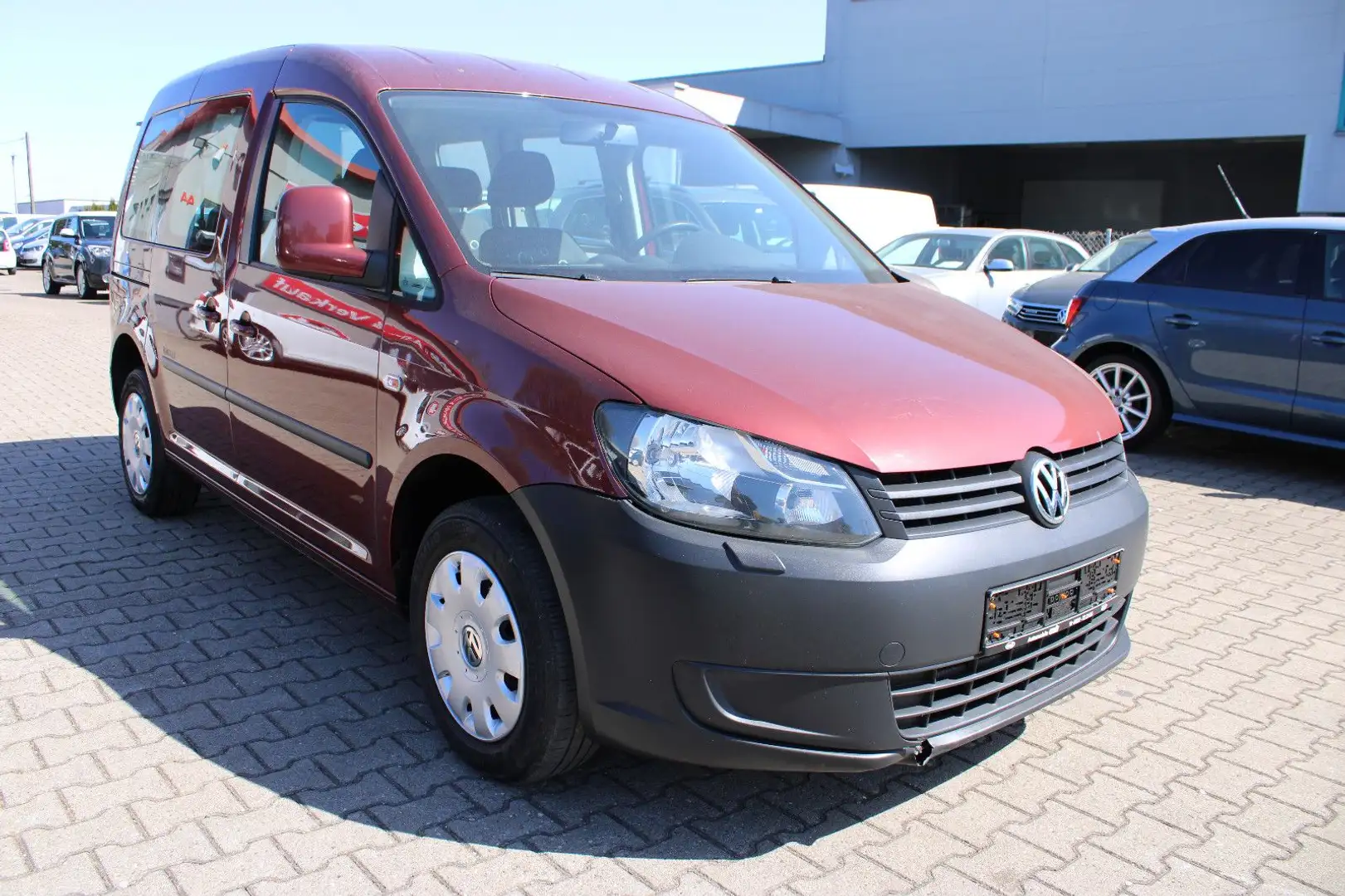Volkswagen Caddy 1,2TSI Roncalli Rood - 2