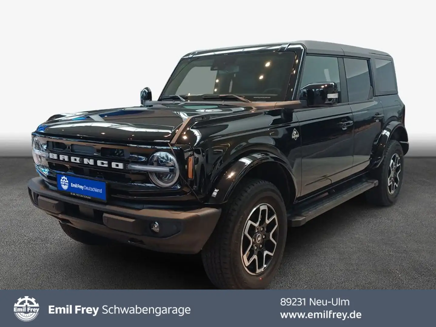Ford Bronco 2.7 EcoBoost V6 Outer Banks 246 kW, 5-türig Schwarz - 1