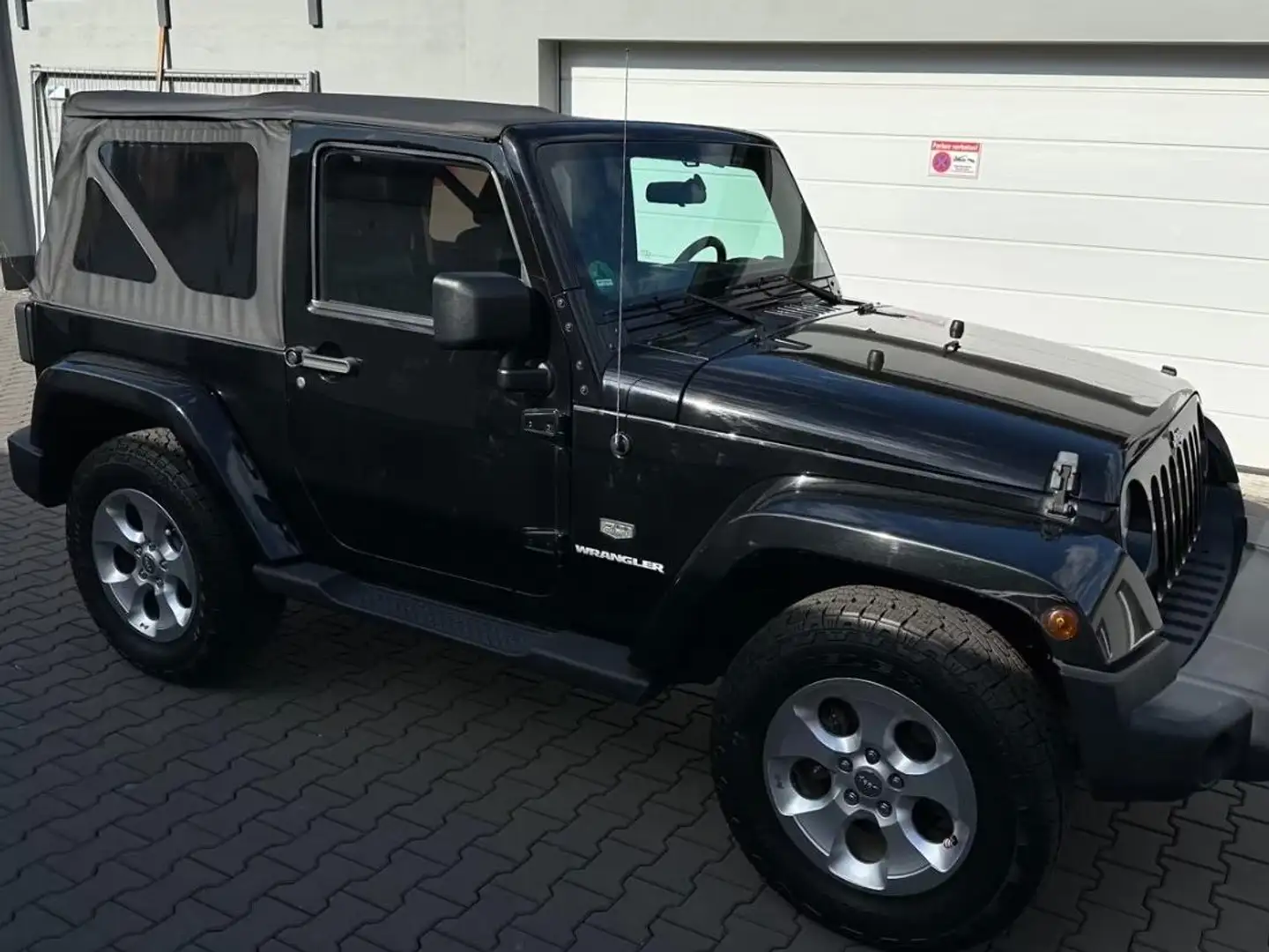 Jeep Wrangler Wrangler 2.8CRD Sahara Aut. Sahara Negro - 1