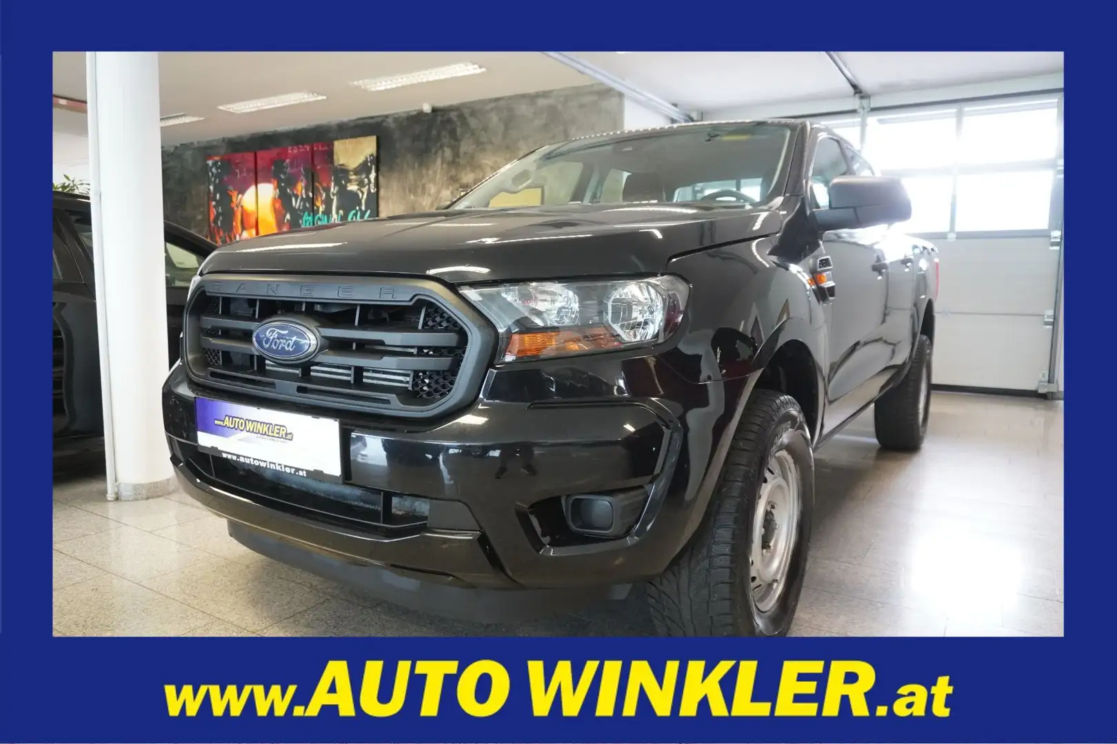 Ford Ranger Panther XL 4x4 DK XLT Paket/AHK/Klima Schwarz - 1