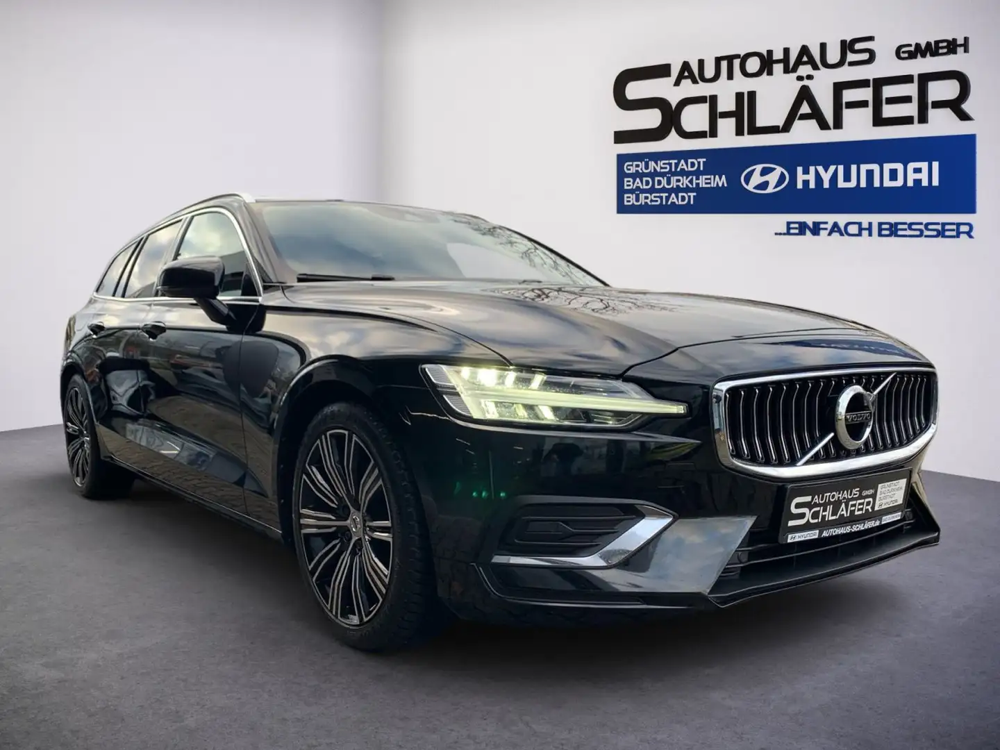 Volvo V60 V 60 D4 Automatik Inscription Navi AHK Schwarz - 2