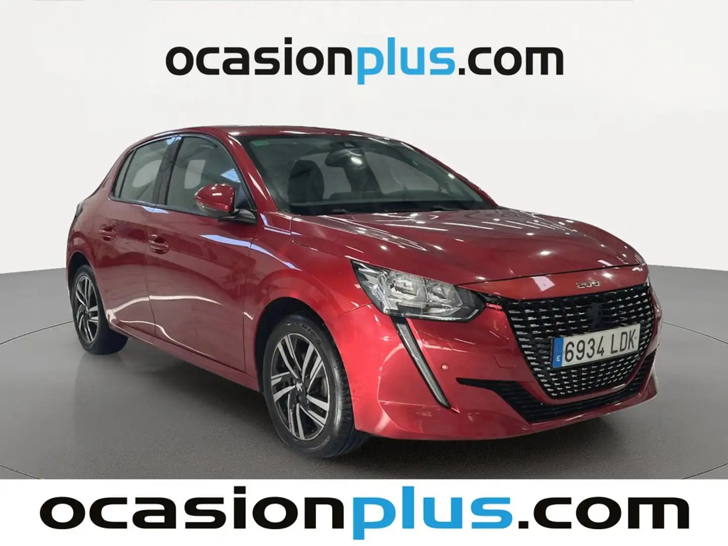 Peugeot 208 1.2 Puretech S&S Allure EAT8 100 Rojo - 2