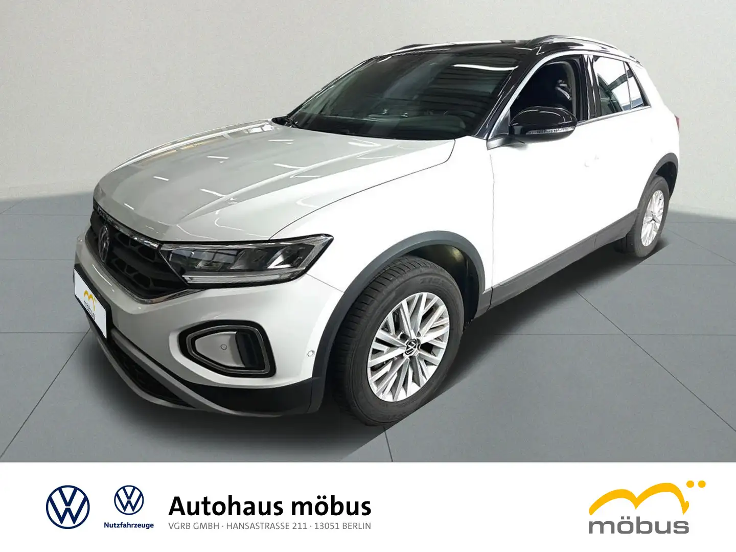 Volkswagen T-Roc 1.5 TSI DSG*LIFE*MFL*LED*APP*VC* Weiß - 2