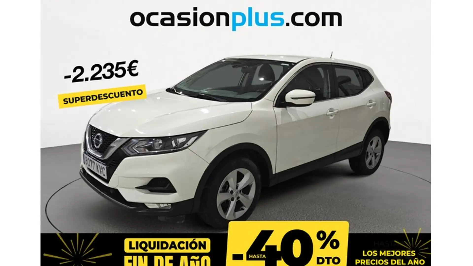 Nissan Qashqai 1.7dCI Acenta 4x4-I Blanco - 1