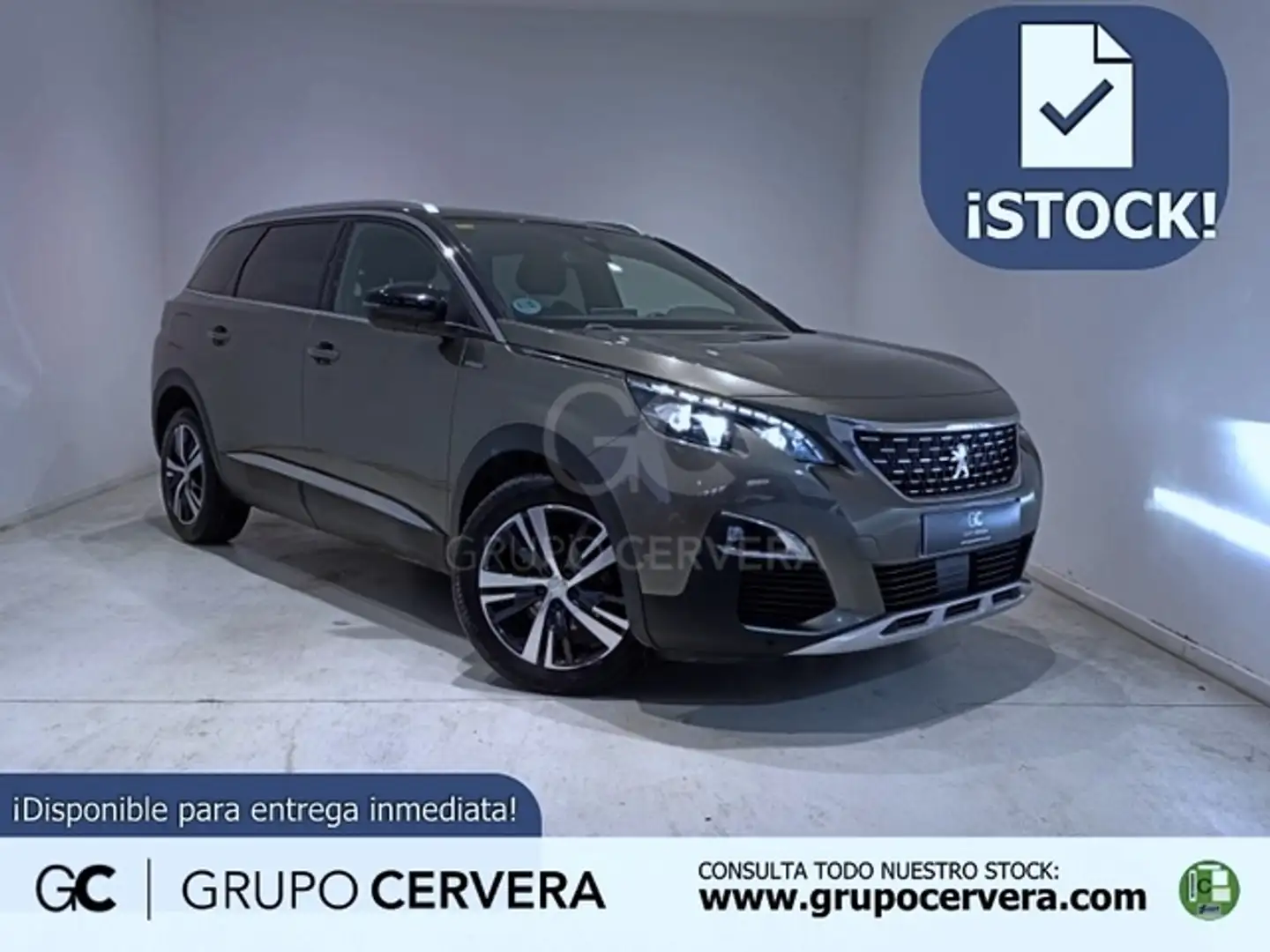 Peugeot 5008 1.6 BlueHDi Style 7 pl. 120 Gris - 1