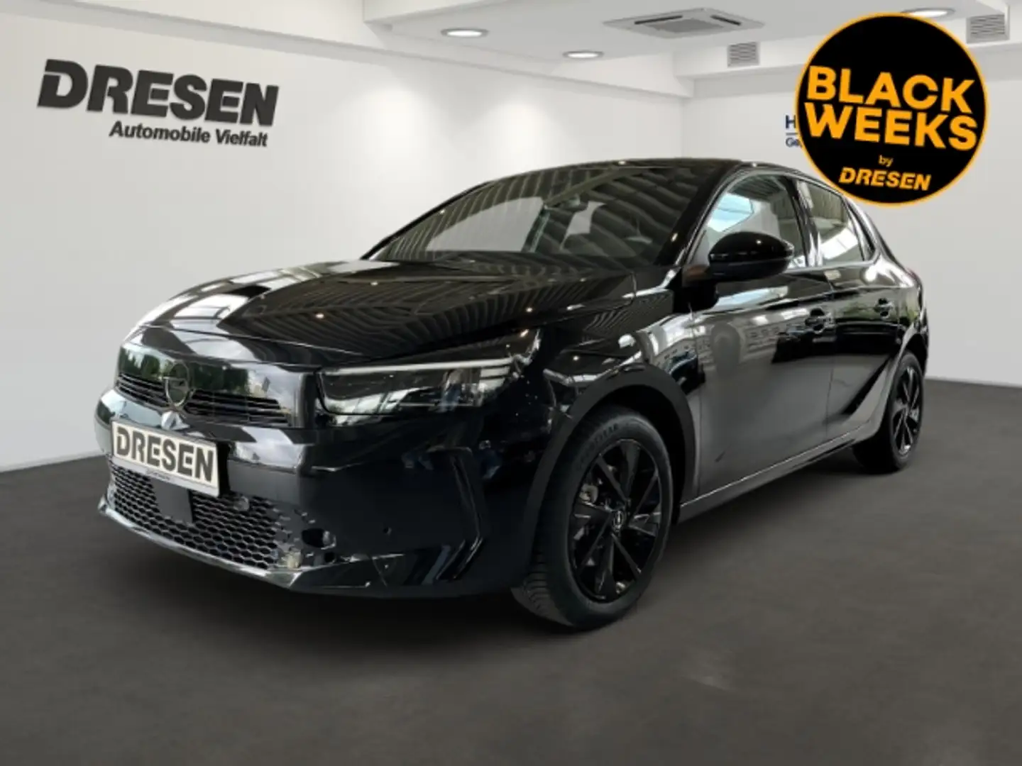 Opel Corsa EU6e F 1.2 Turbo GS 5Tg.+Carplay+Kamera+Sitzheizun Nero - 1