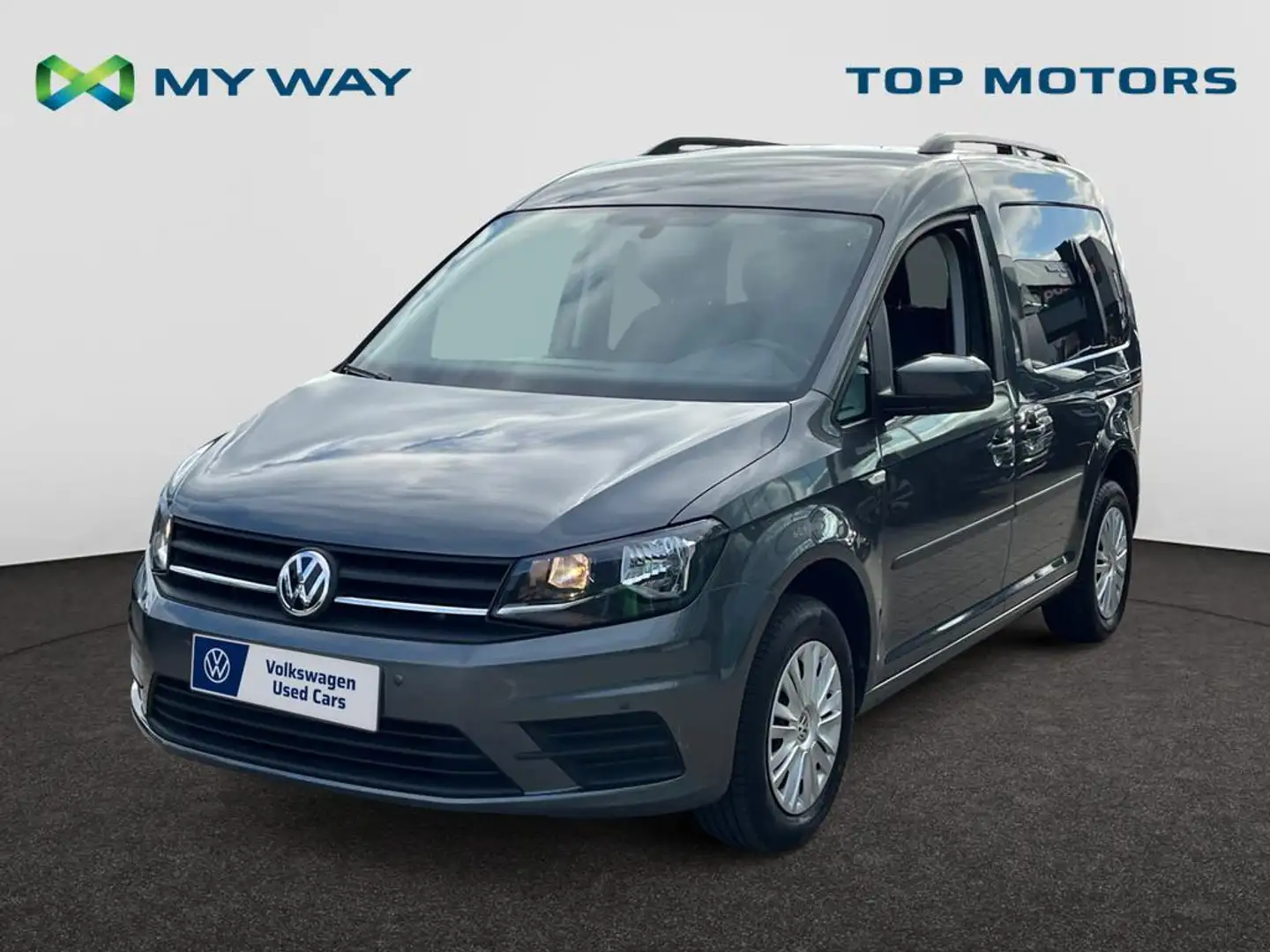 Volkswagen Caddy GARANTIE*102PK*GPS*SENSOREN A*BLUETOOTH*TOPWAY.BE Gris - 1