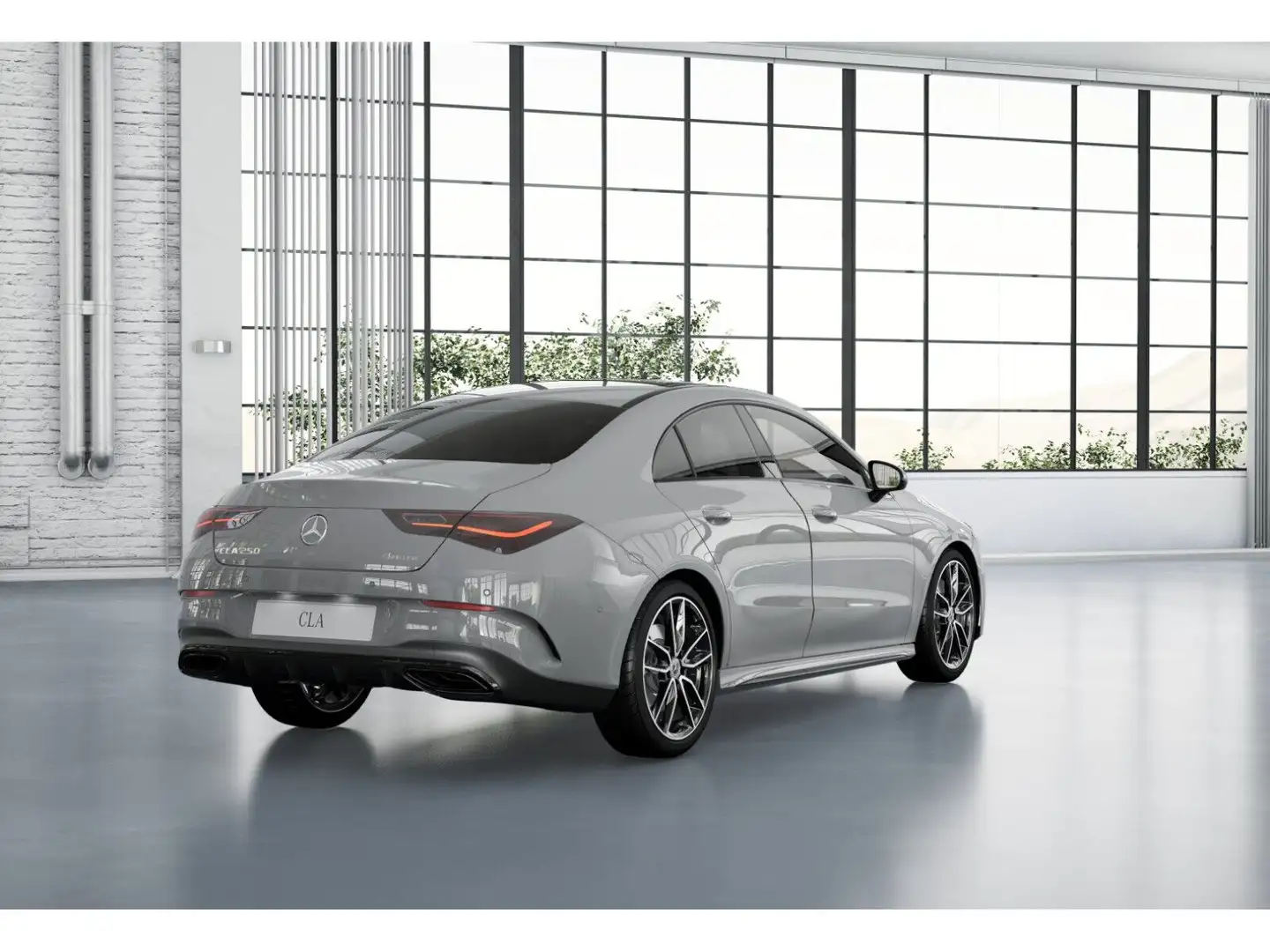 Mercedes-Benz CLA 250 4M Coupé AMG-Sport/MLB/Pano/Night/Distr Grijs - 2