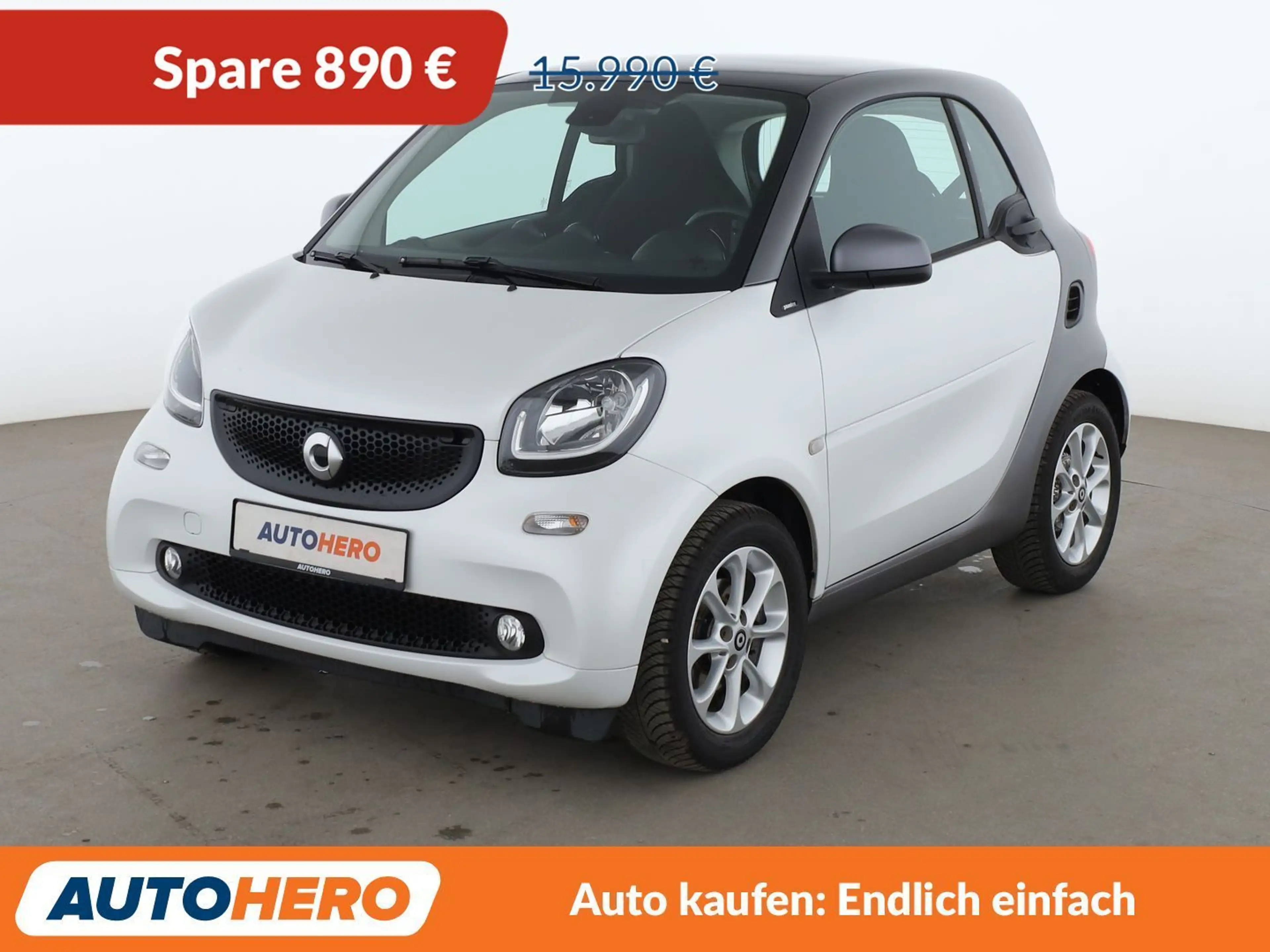 smart forTwo 0.9 Turbo passion Aut.*PANO*TEMPO*SHZ*ALU*KLIMA*